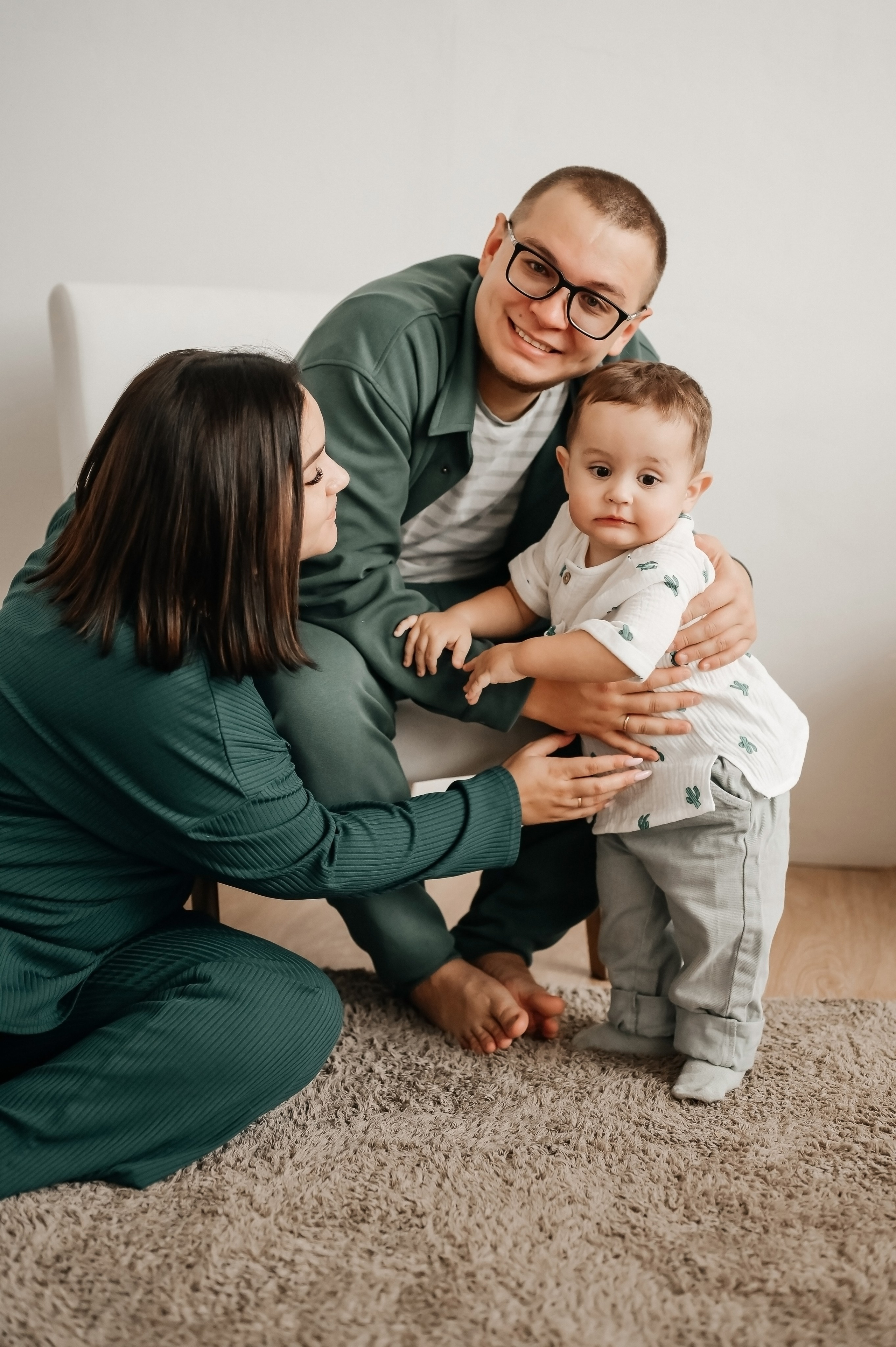 Лина & Ильяс & Марсель. Семейный фотограф Олеся Батурина Рязань