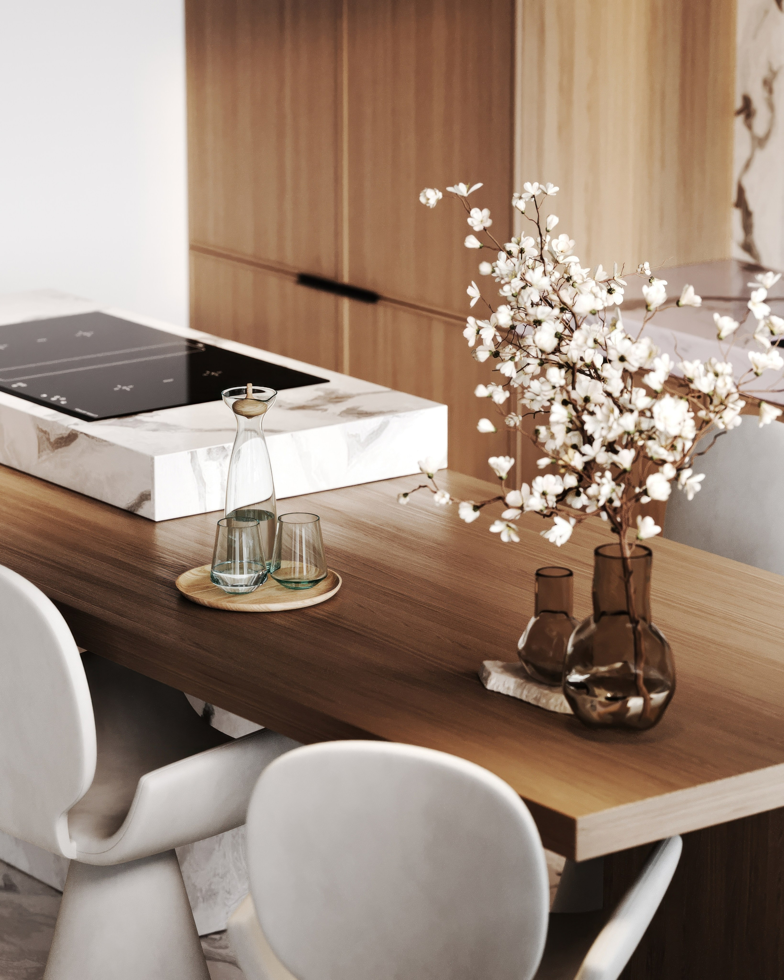 Nevsky apartment. Визуализация интерьера Corsa Render