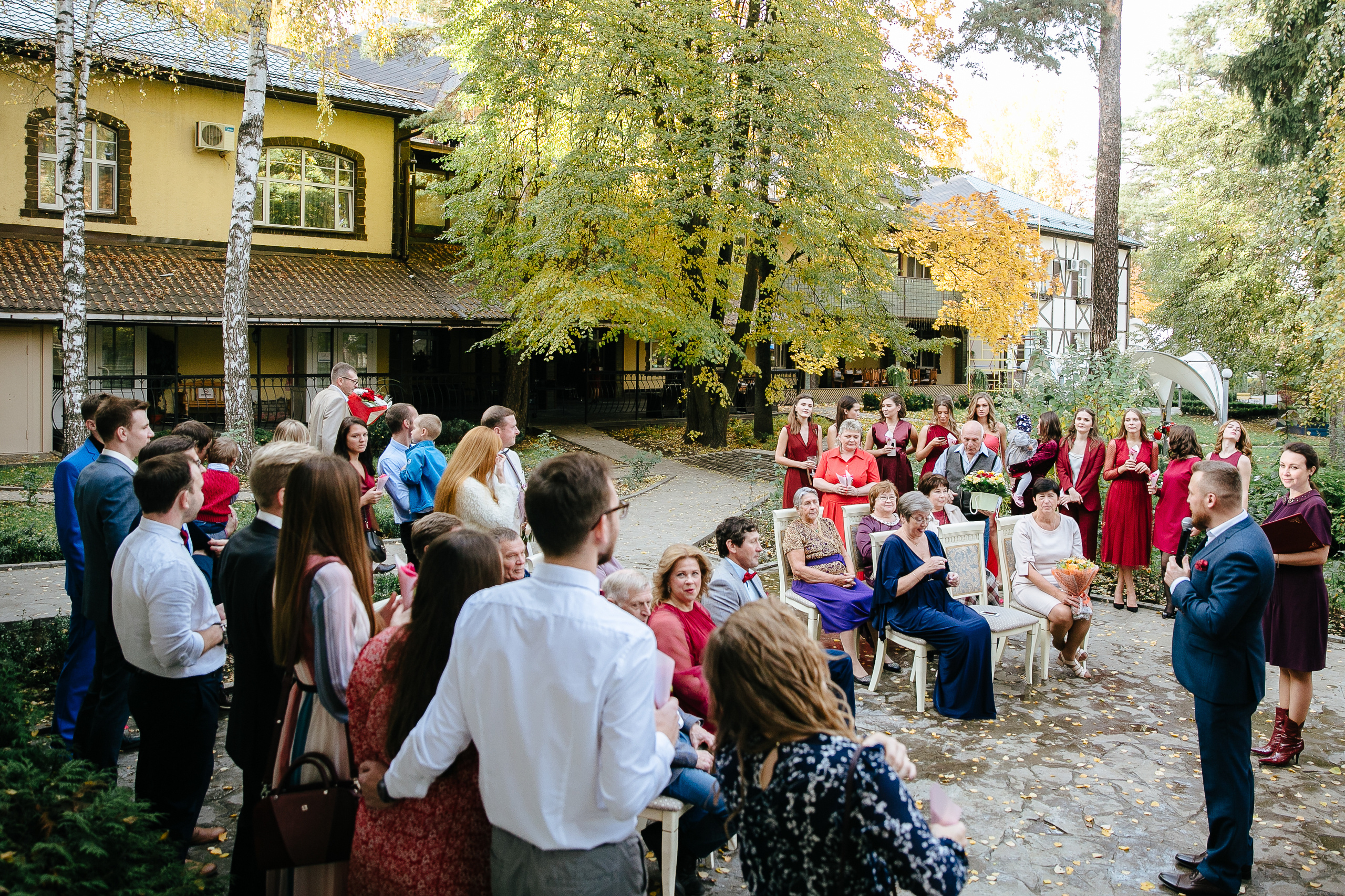 Свадьба Ивана и Ольги 3 октября 2019 года. Ведущий на свадьбу, корпоратив и юбилей в Москве Сергей Рябинин