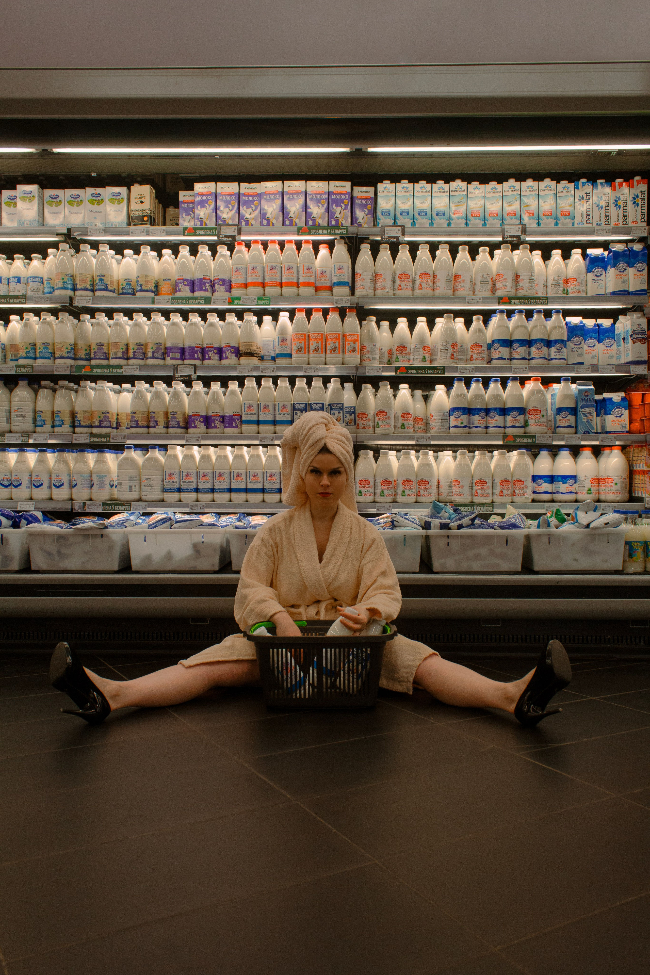 В городской солнечной ванне