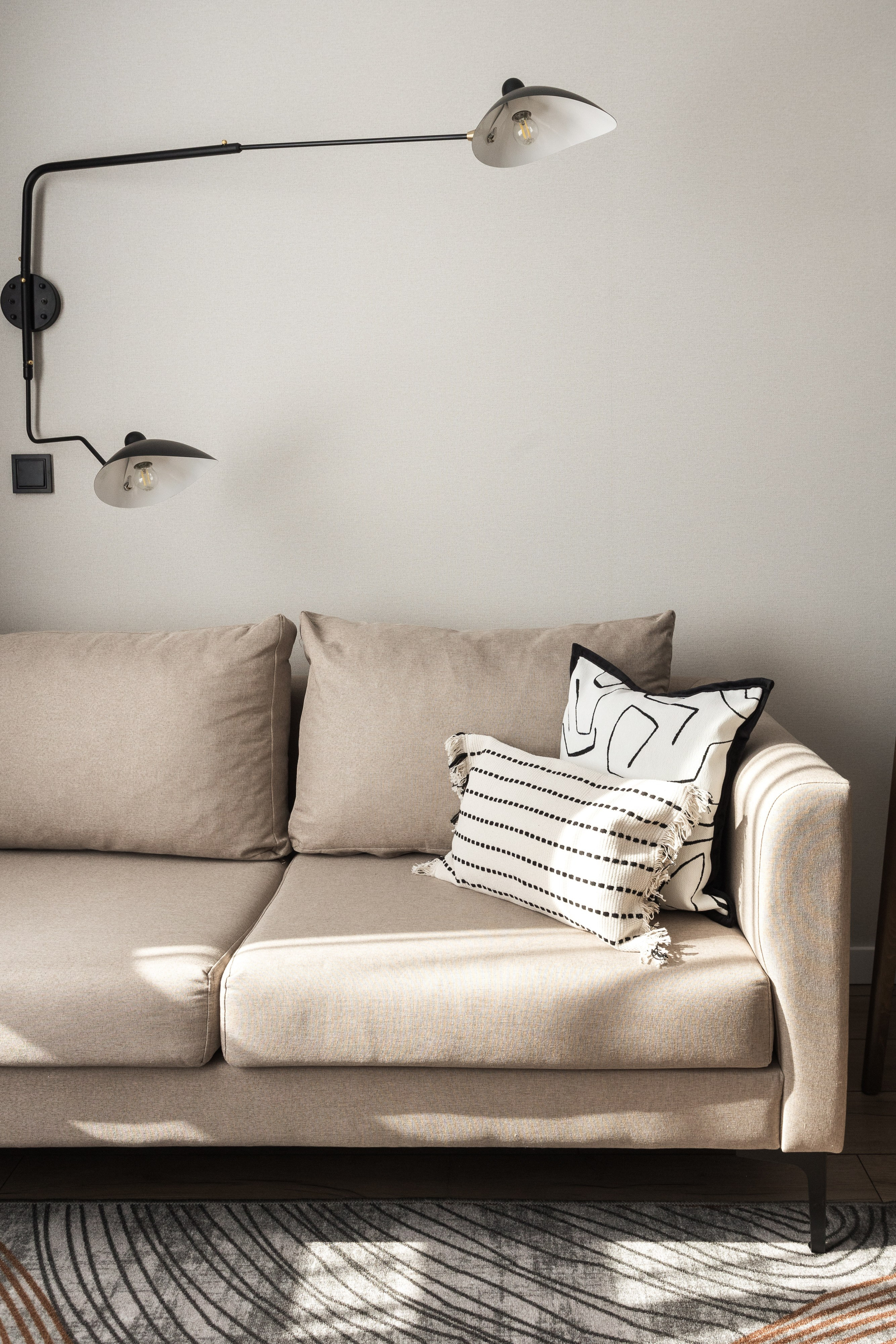 2к квартира в ЖК Высота. Интерьерный фотограф в Новосибирске