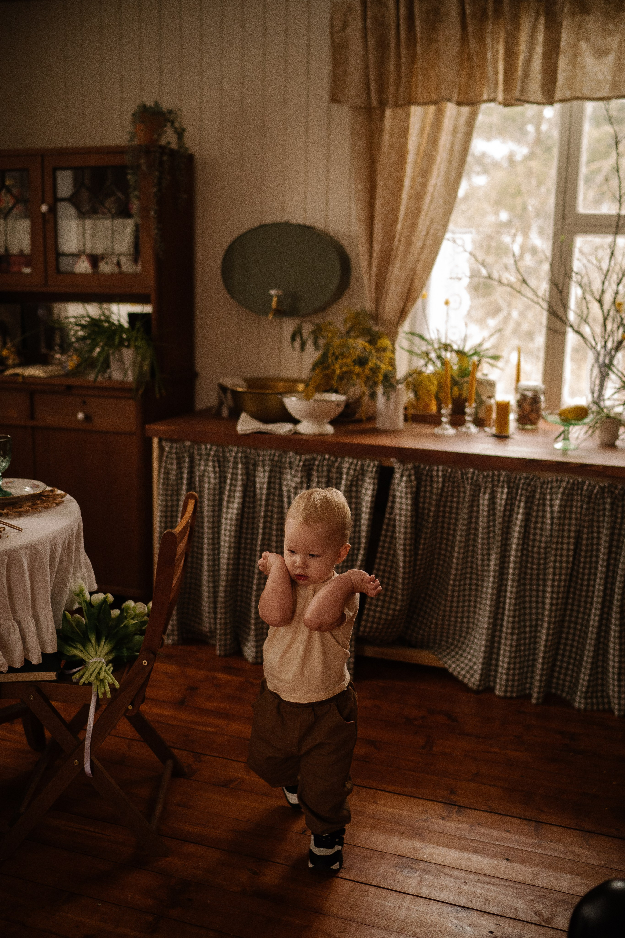 На даче. Искренний фотограф