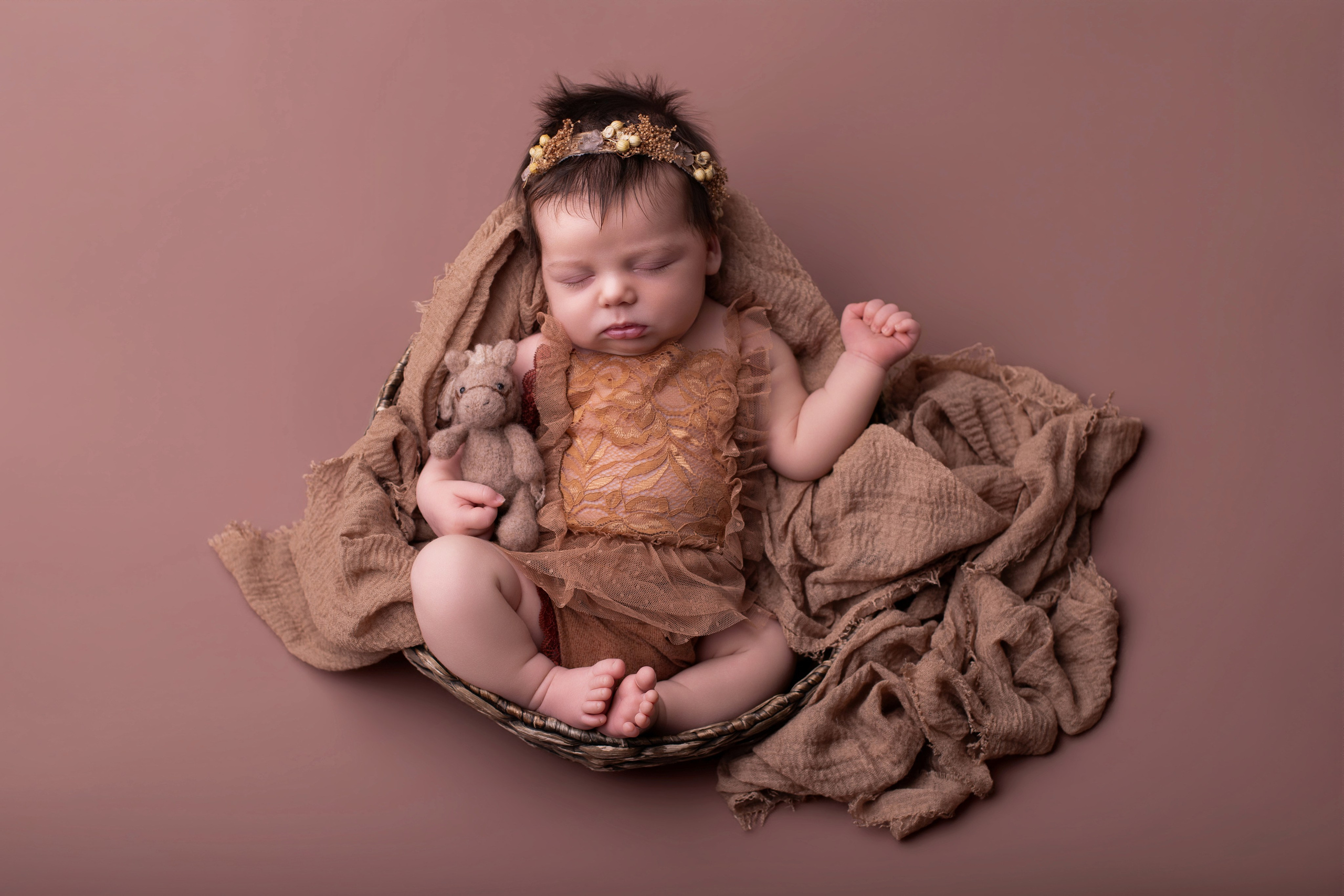 Newborn — Девочки. Фотограф новорожденных в Москве Кристина Ткач