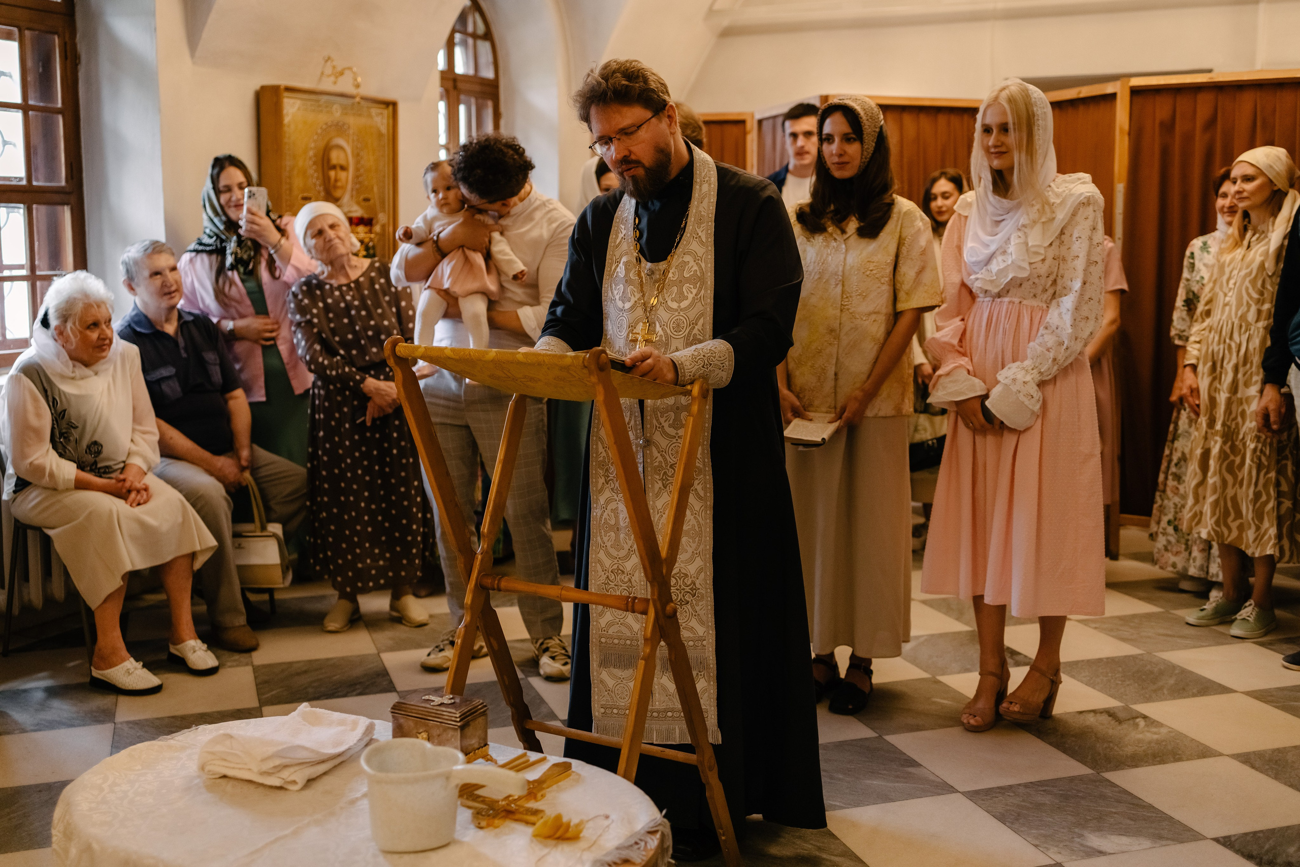 Крещение Евы. Фотограф Волгоград Кристина Прохоренко