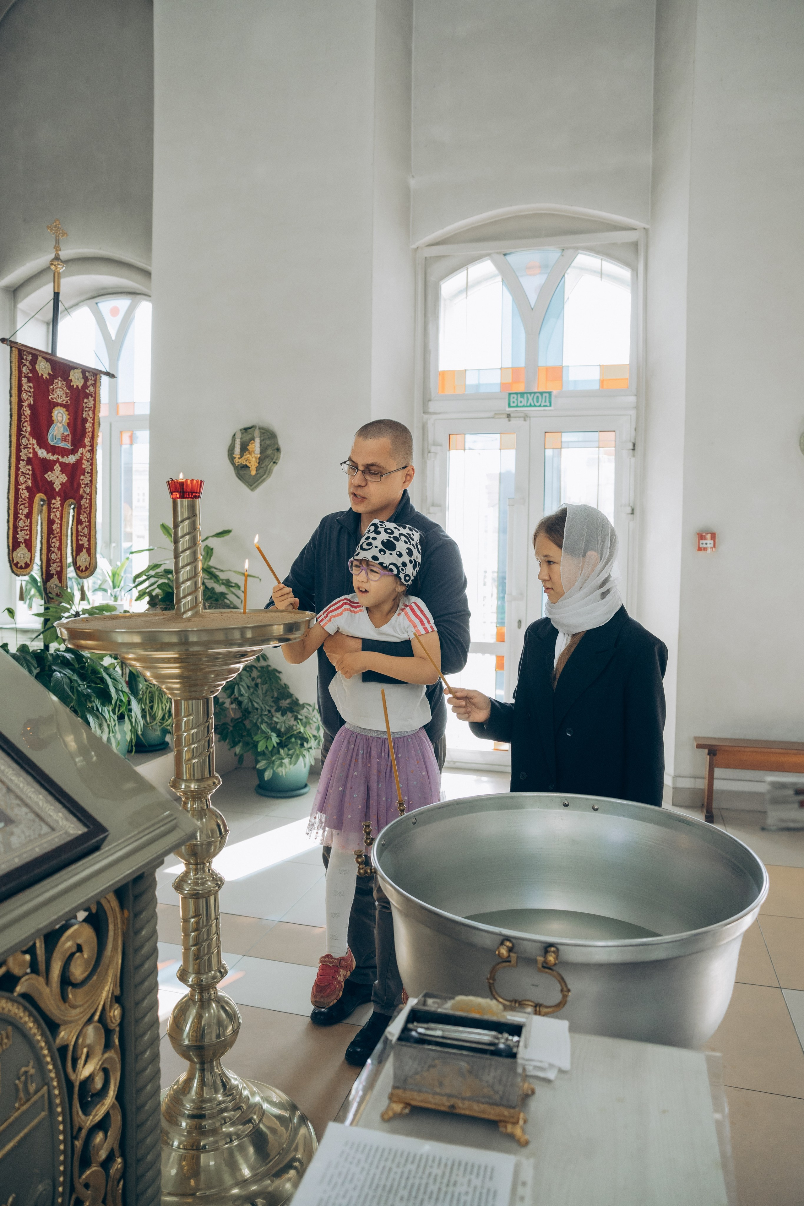 Крещение Александра. Свадебный, семейный фотограф в Иркутске Светлана Макаричева