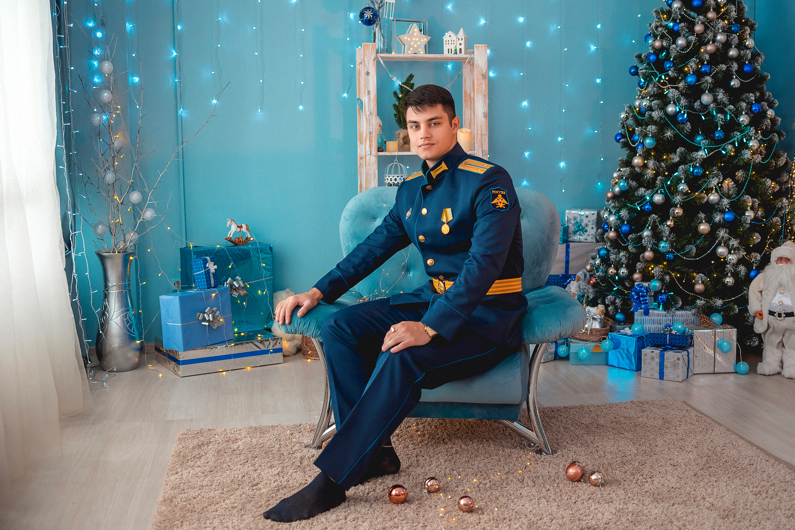 Анастасия и Валерий — новогодняя фотосессия 2022. Семейный и детский фотограф Наталья Горда