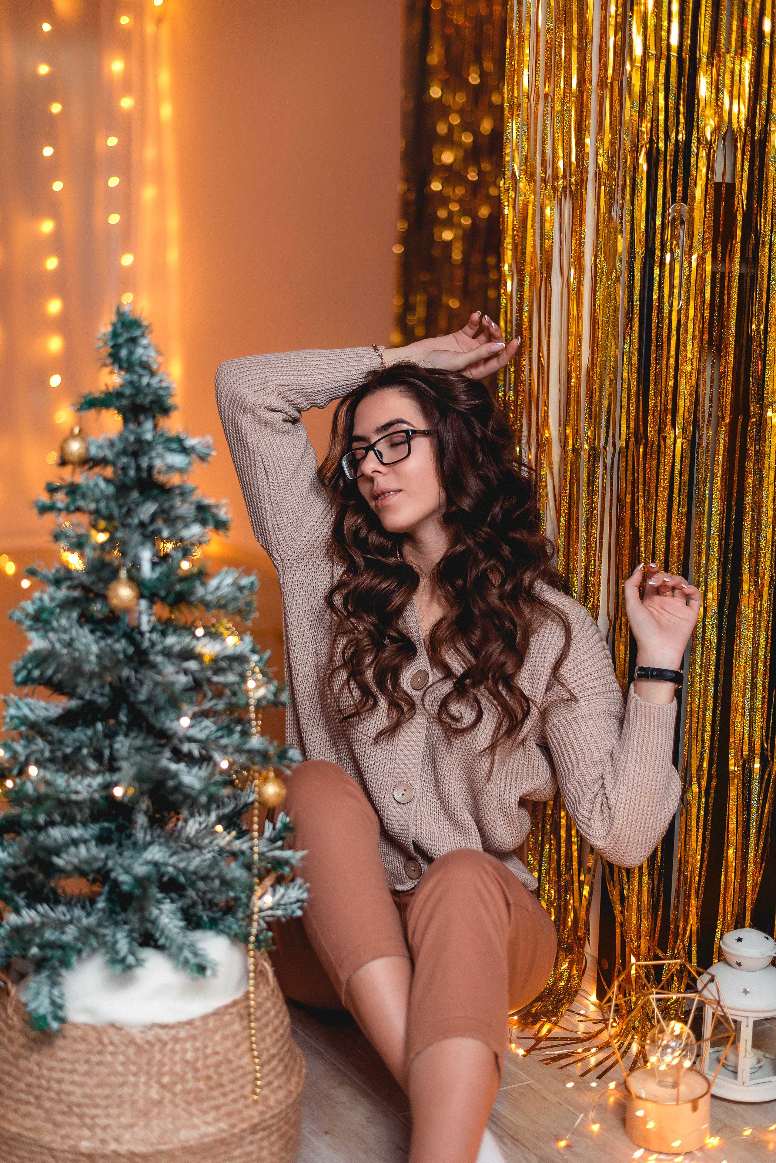 Олечка и Новогоднее волшебство 2022. Семейный и детский фотограф Наталья Горда