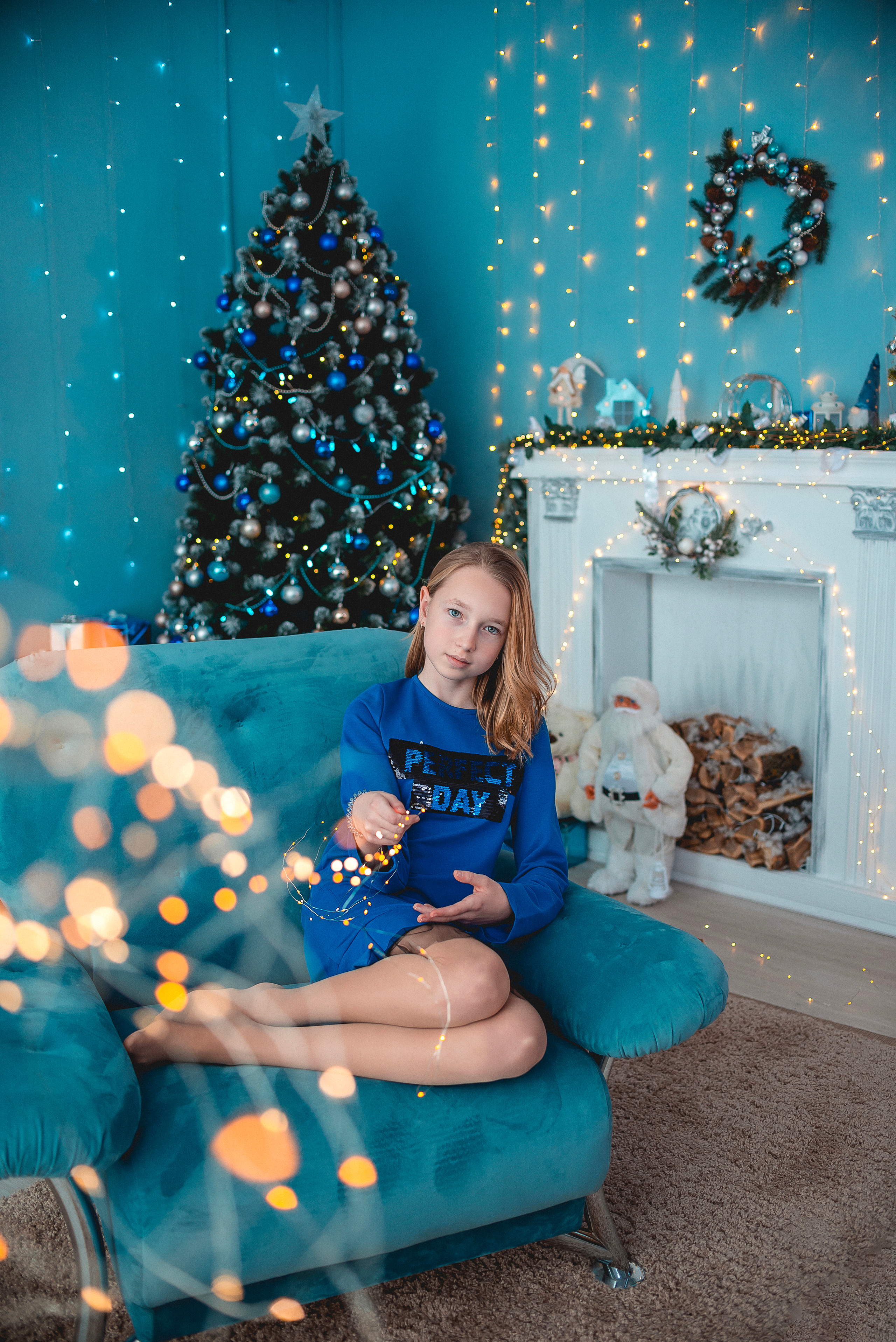 Семья Марины в новый 2022 г. Семейный и детский фотограф Наталья Горда