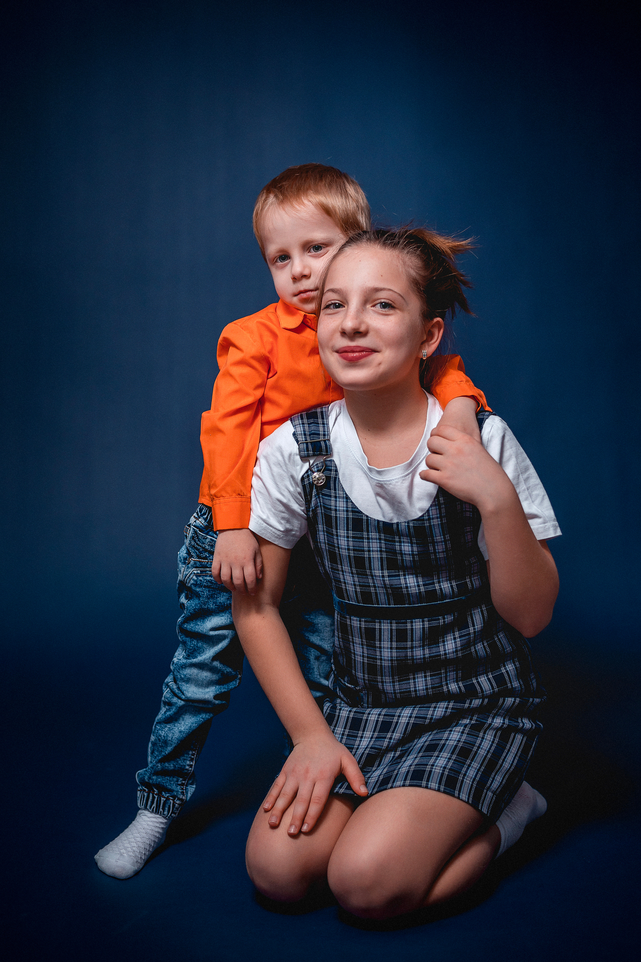 Брат и сестра. Семейный и детский фотограф Наталья Горда
