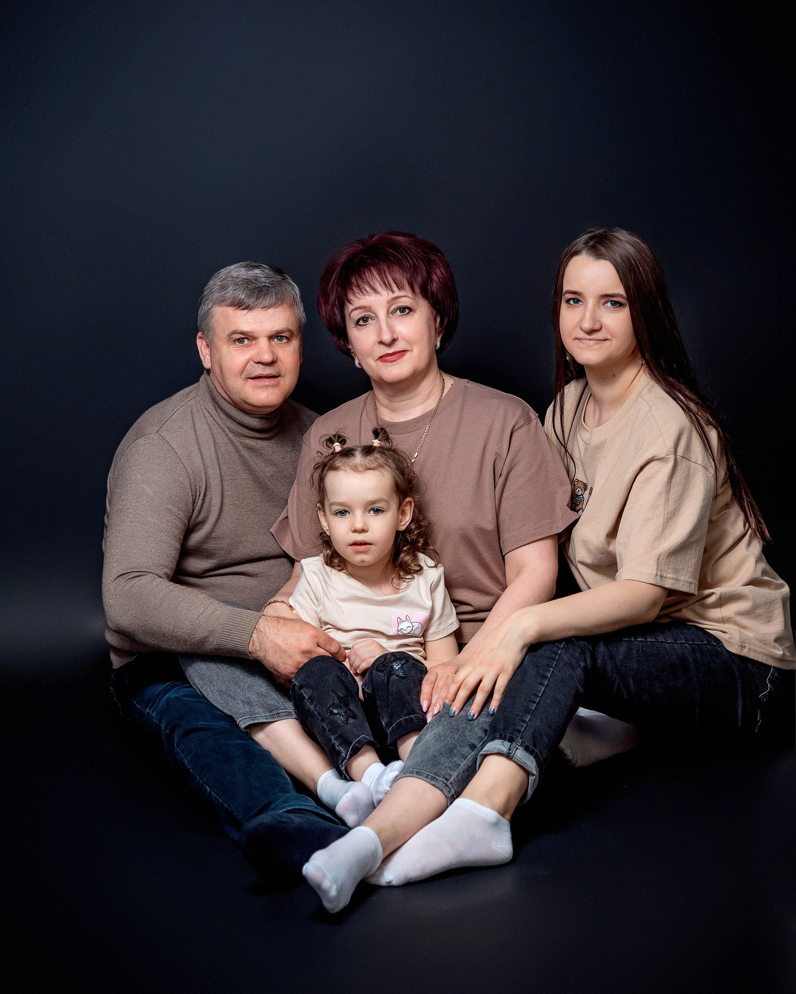 Владимир и его семья. Семейный и детский фотограф Наталья Горда