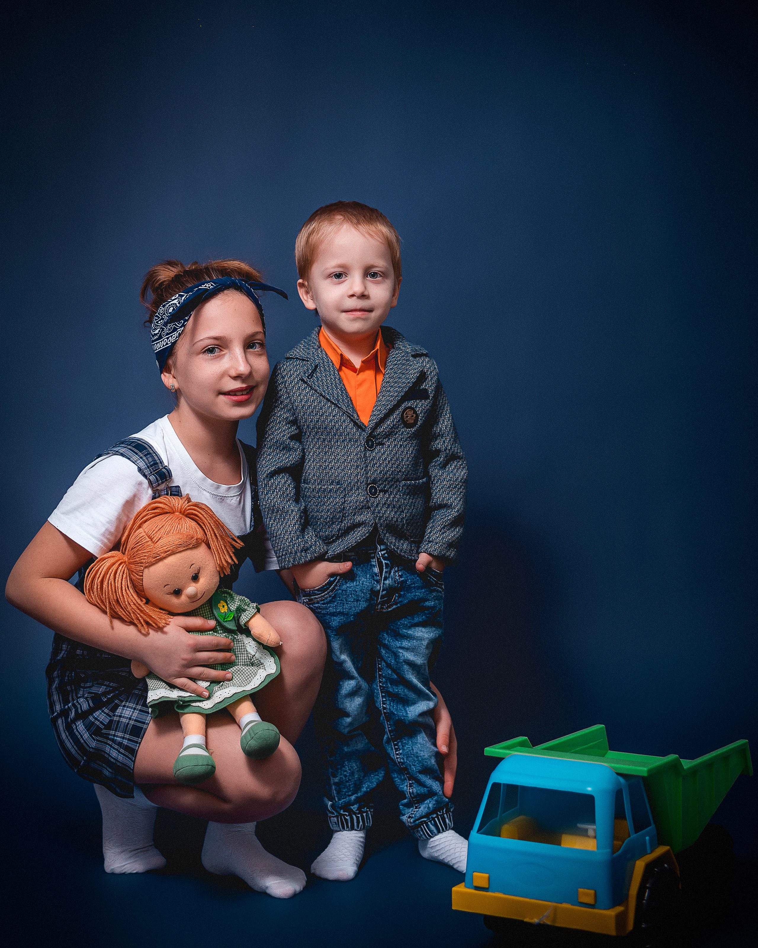 Брат и сестра. Семейный и детский фотограф Наталья Горда