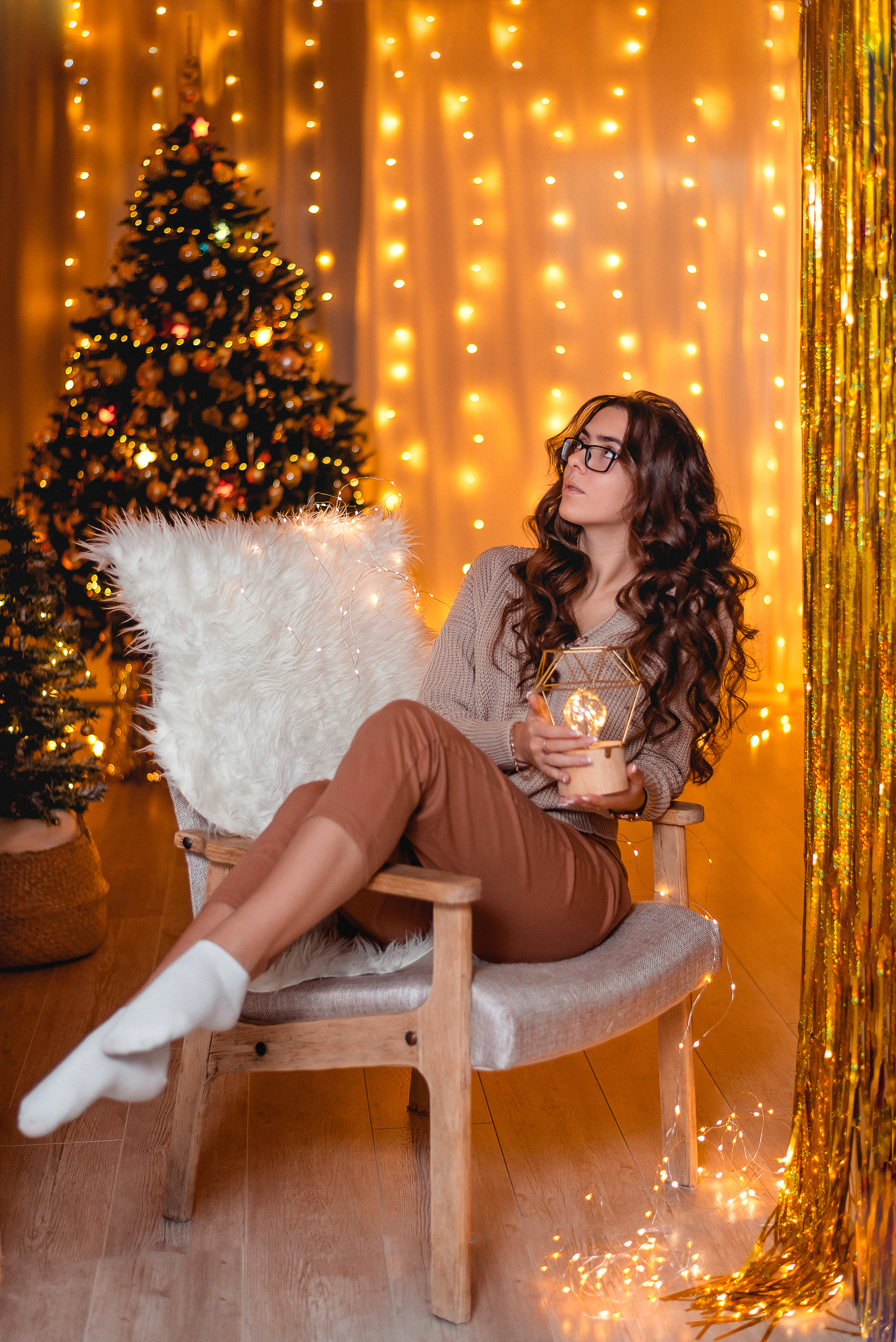 Олечка и Новогоднее волшебство 2022. Семейный и детский фотограф Наталья Горда