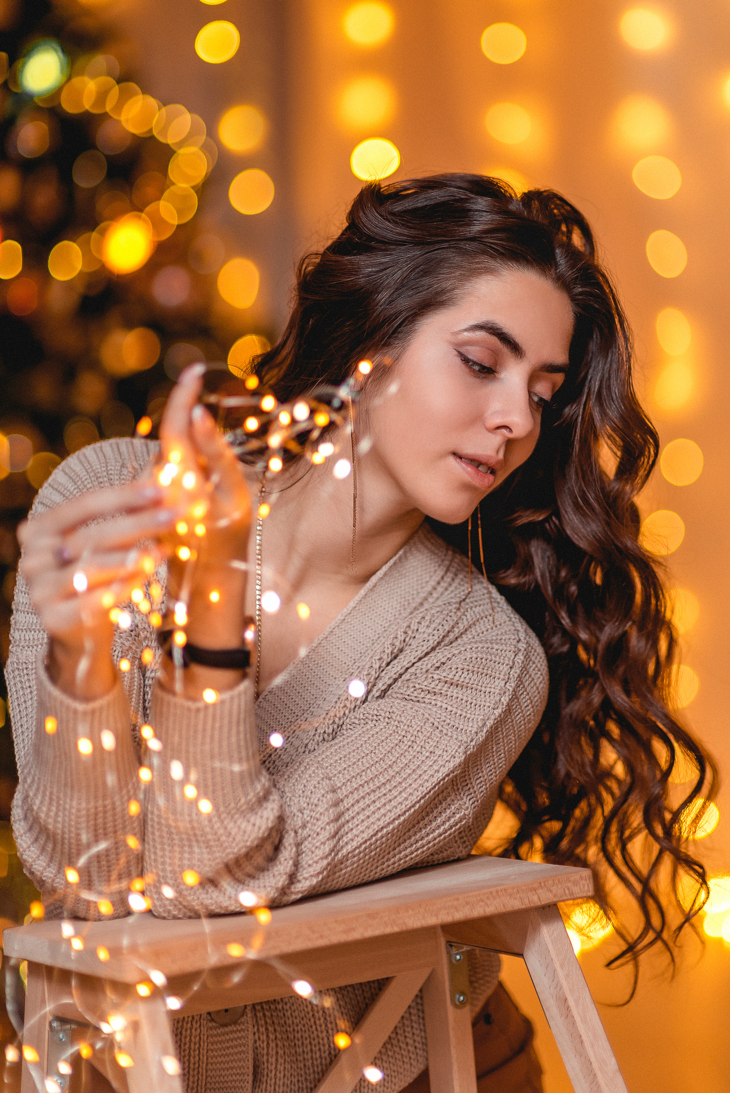 Олечка и Новогоднее волшебство 2022. Семейный и детский фотограф Наталья Горда