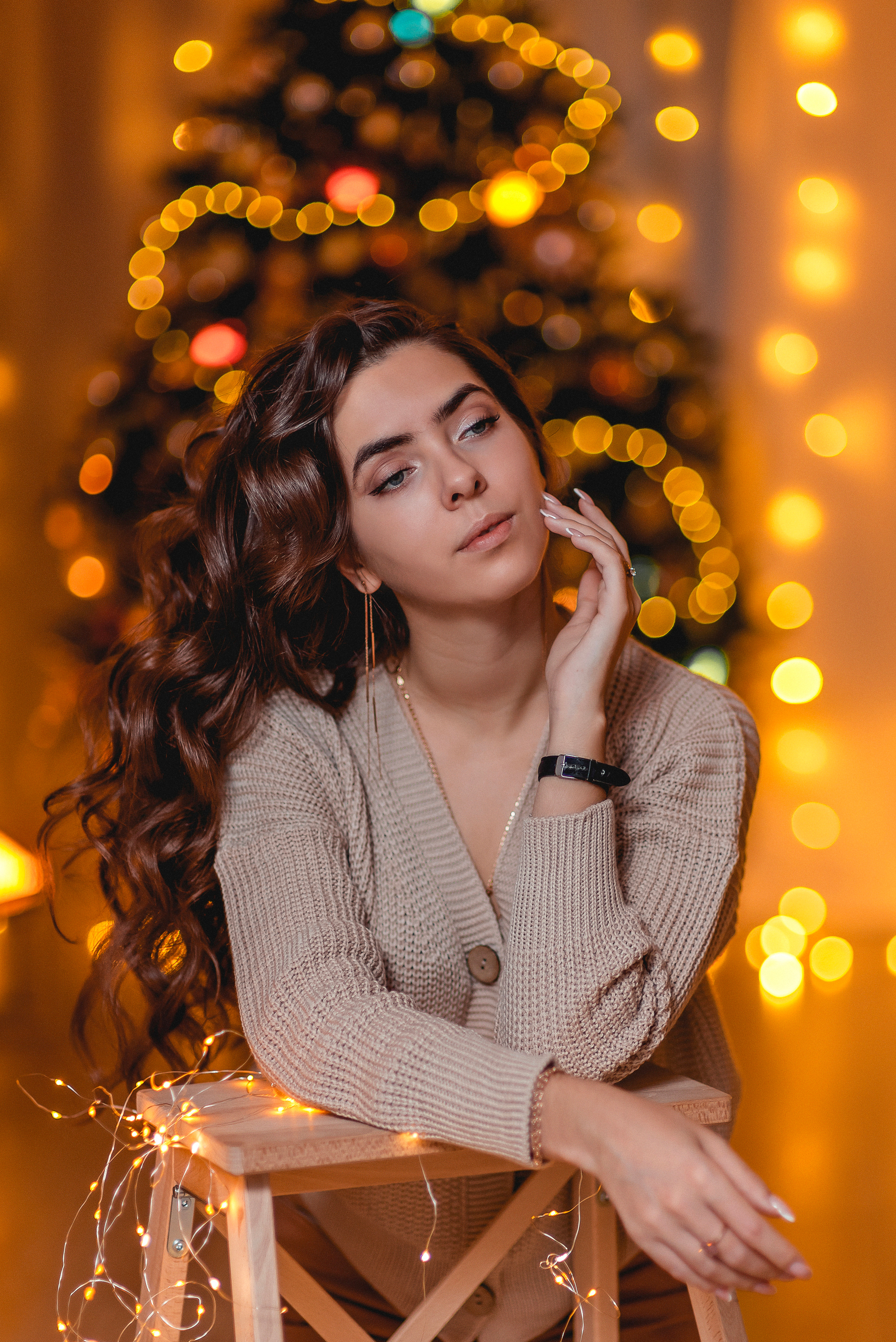 Олечка и Новогоднее волшебство 2022. Семейный и детский фотограф Наталья Горда