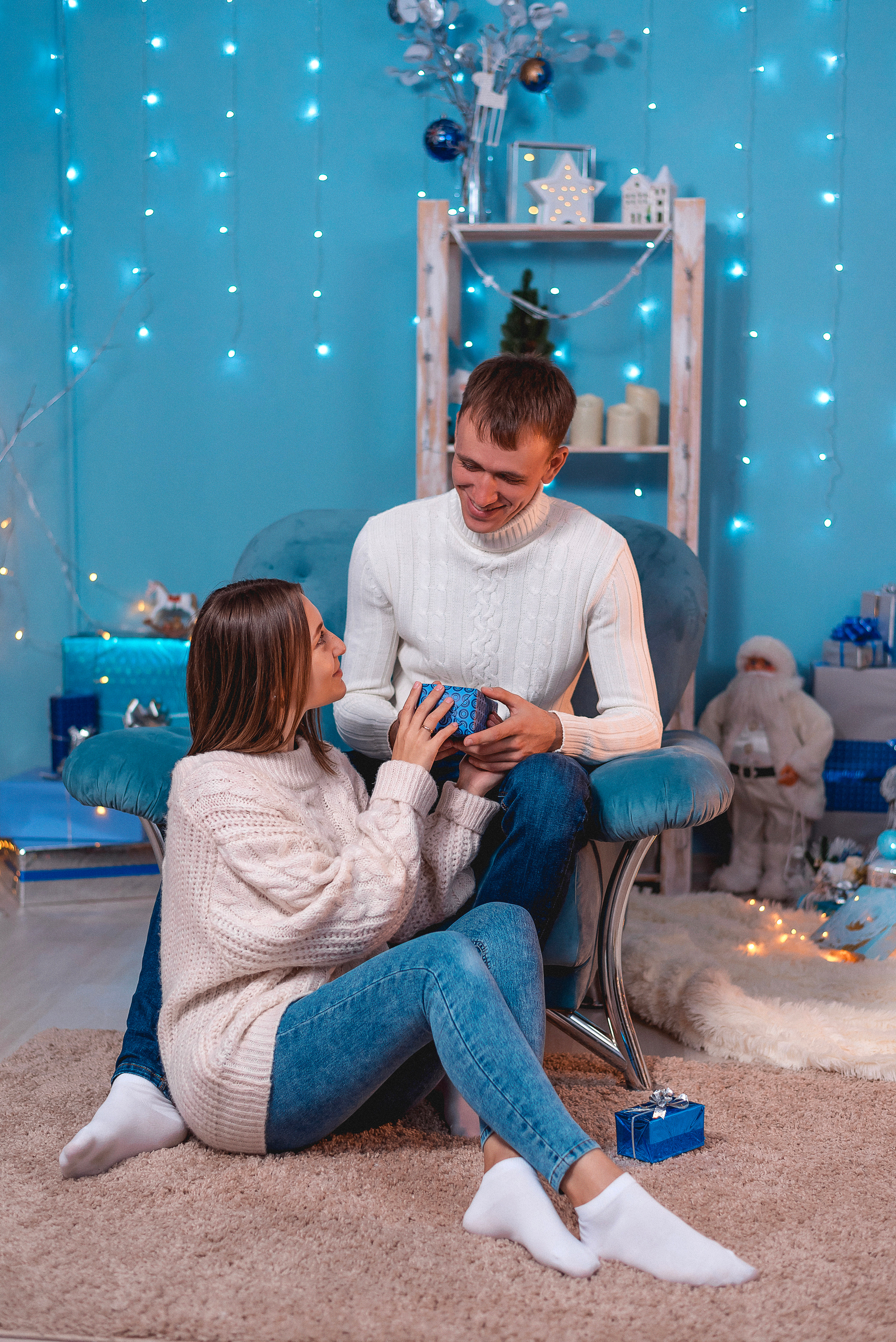 Наташа, Викуся и Алексей — новый 2022. Семейный и детский фотограф Наталья Горда