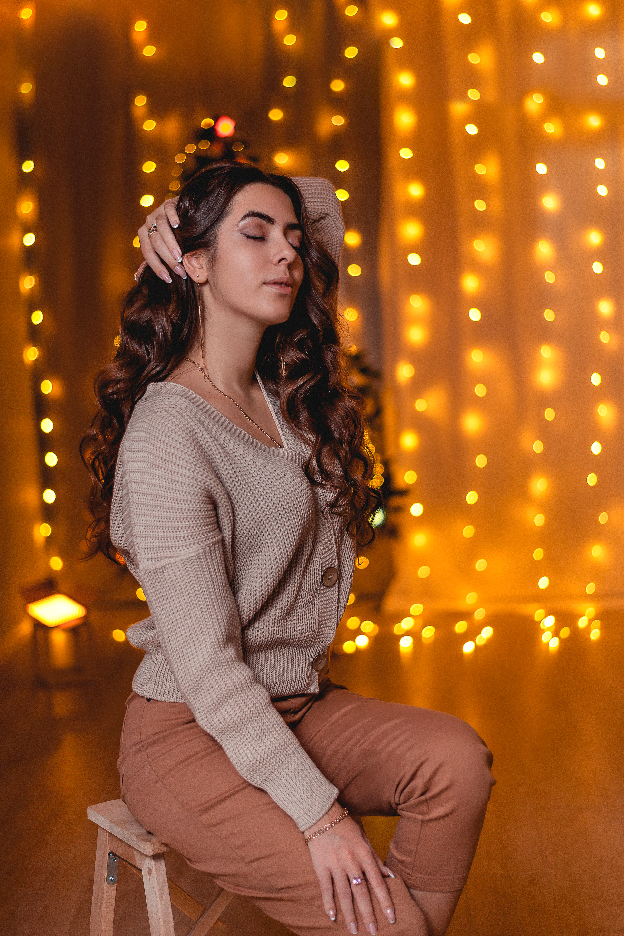 Олечка и Новогоднее волшебство 2022. Семейный и детский фотограф Наталья Горда