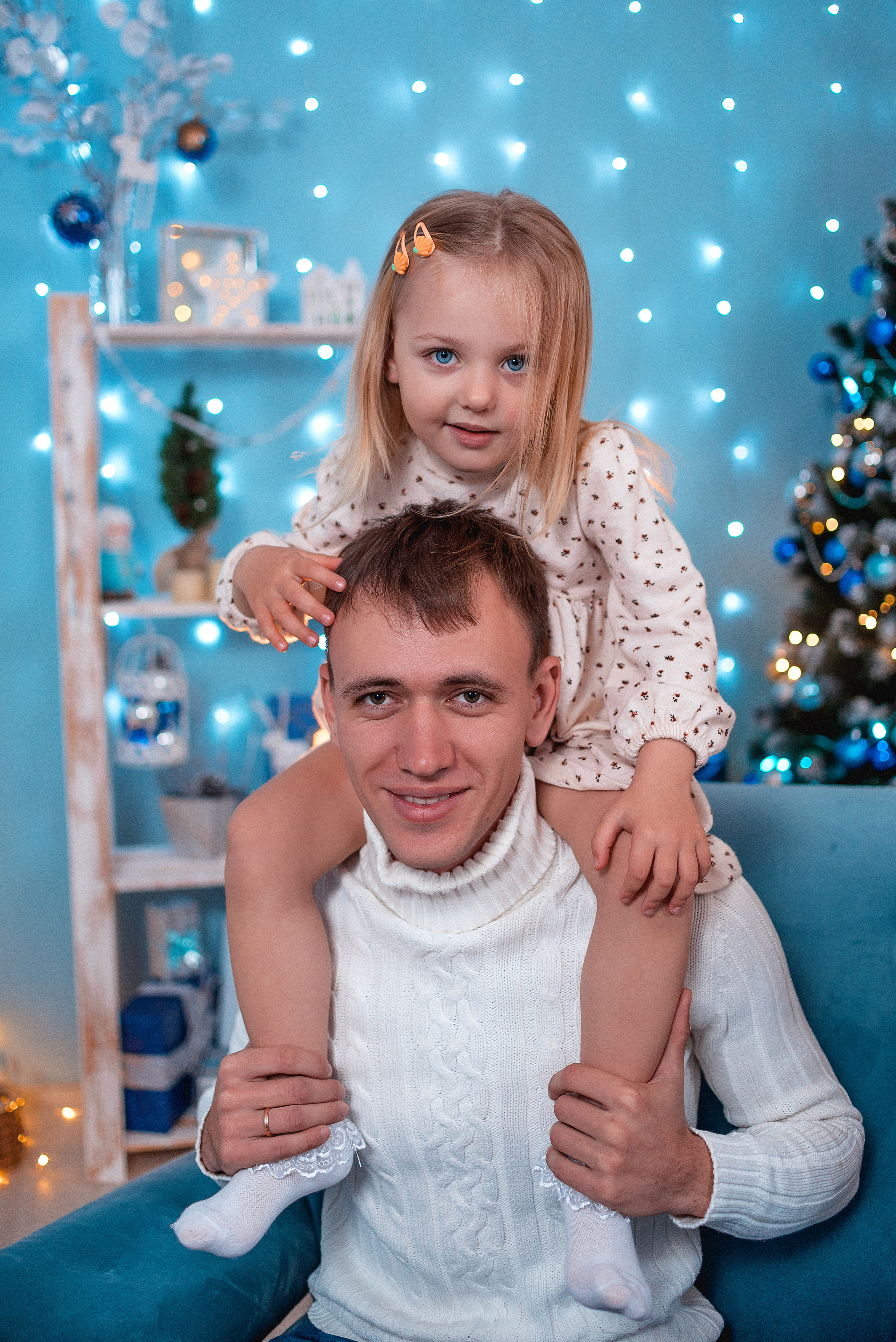 Наташа, Викуся и Алексей — новый 2022. Семейный и детский фотограф Наталья Горда