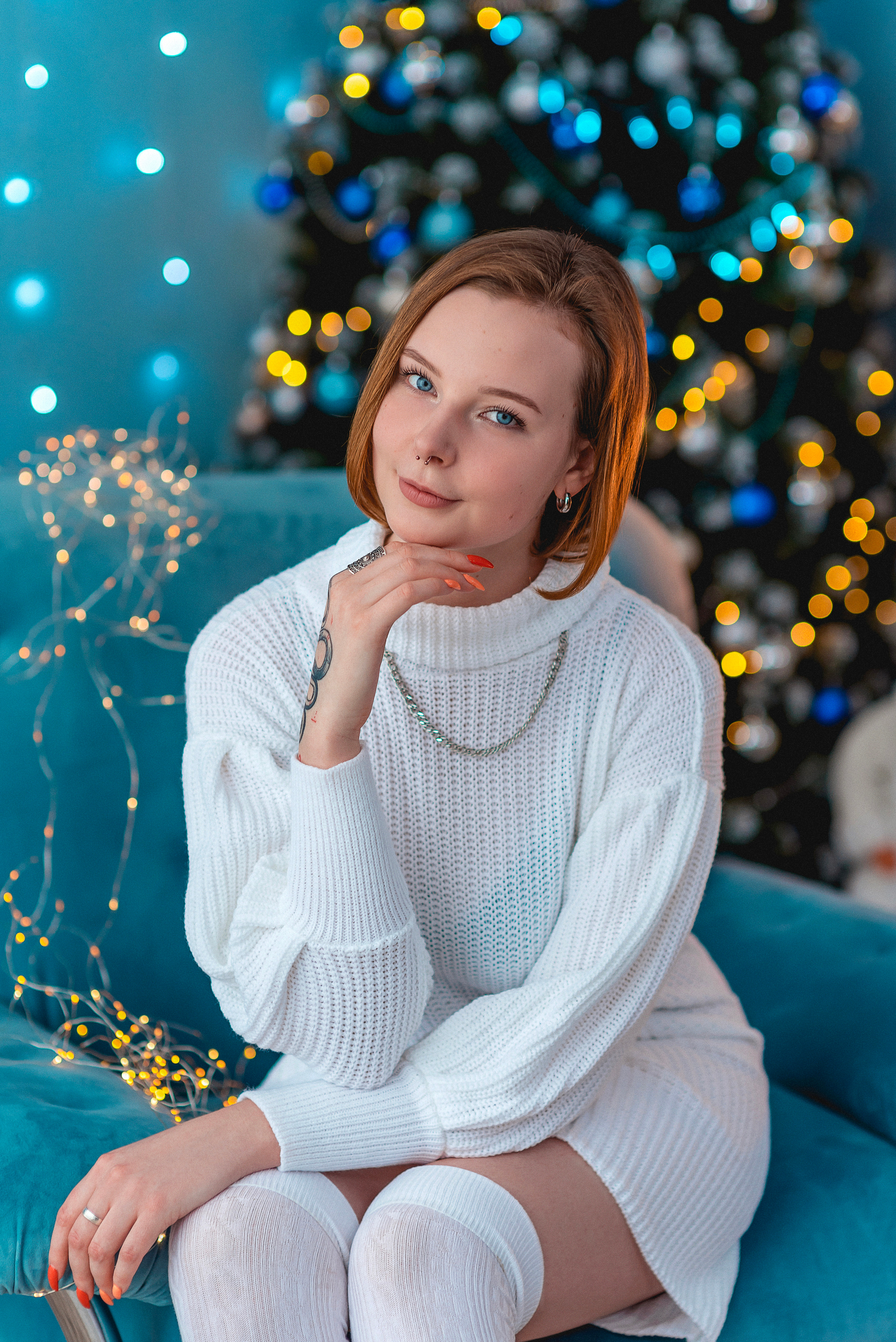 Анастасия и Валерий — новогодняя фотосессия 2022. Семейный и детский фотограф Наталья Горда