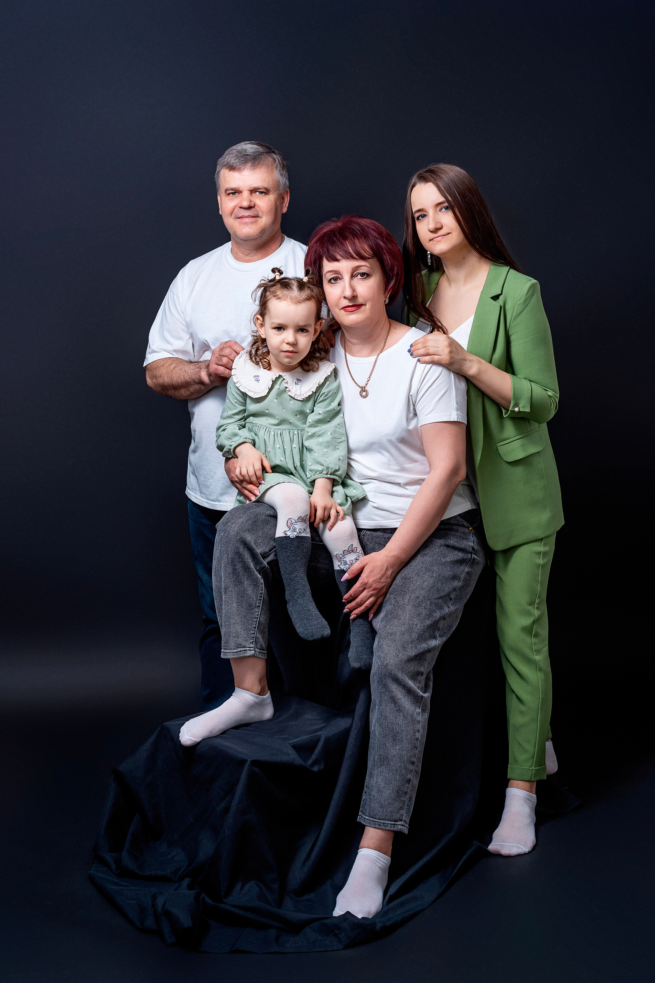 Владимир и его семья. Семейный и детский фотограф Наталья Горда