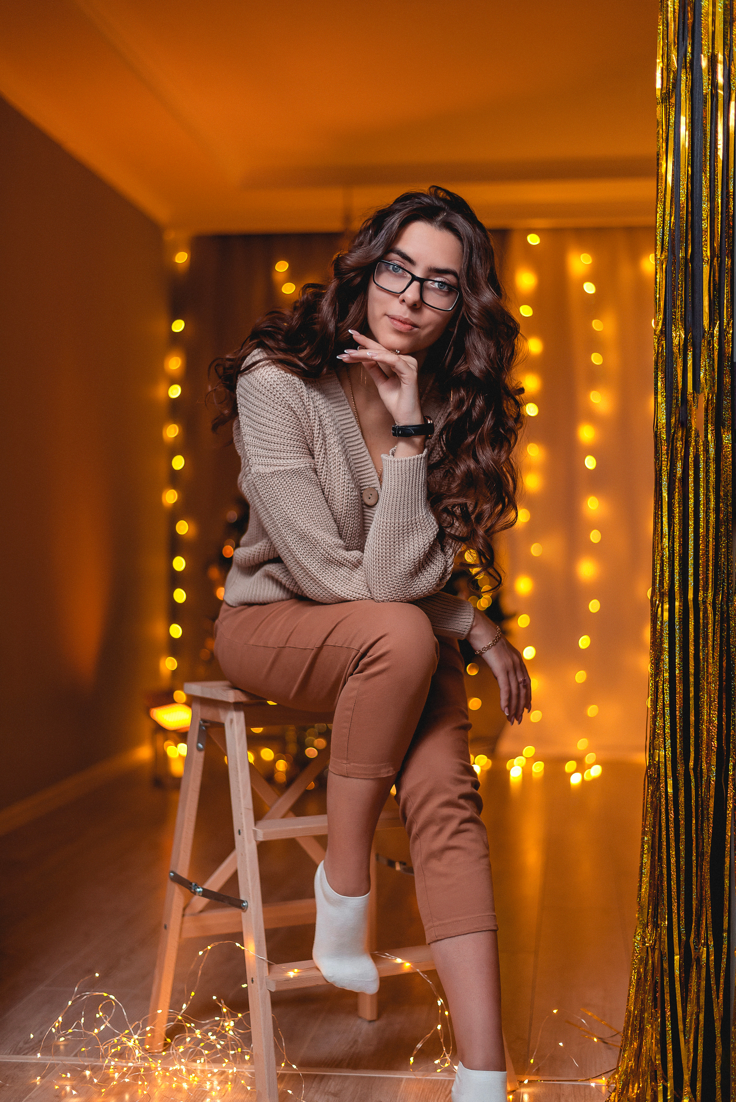 Олечка и Новогоднее волшебство 2022. Семейный и детский фотограф Наталья Горда