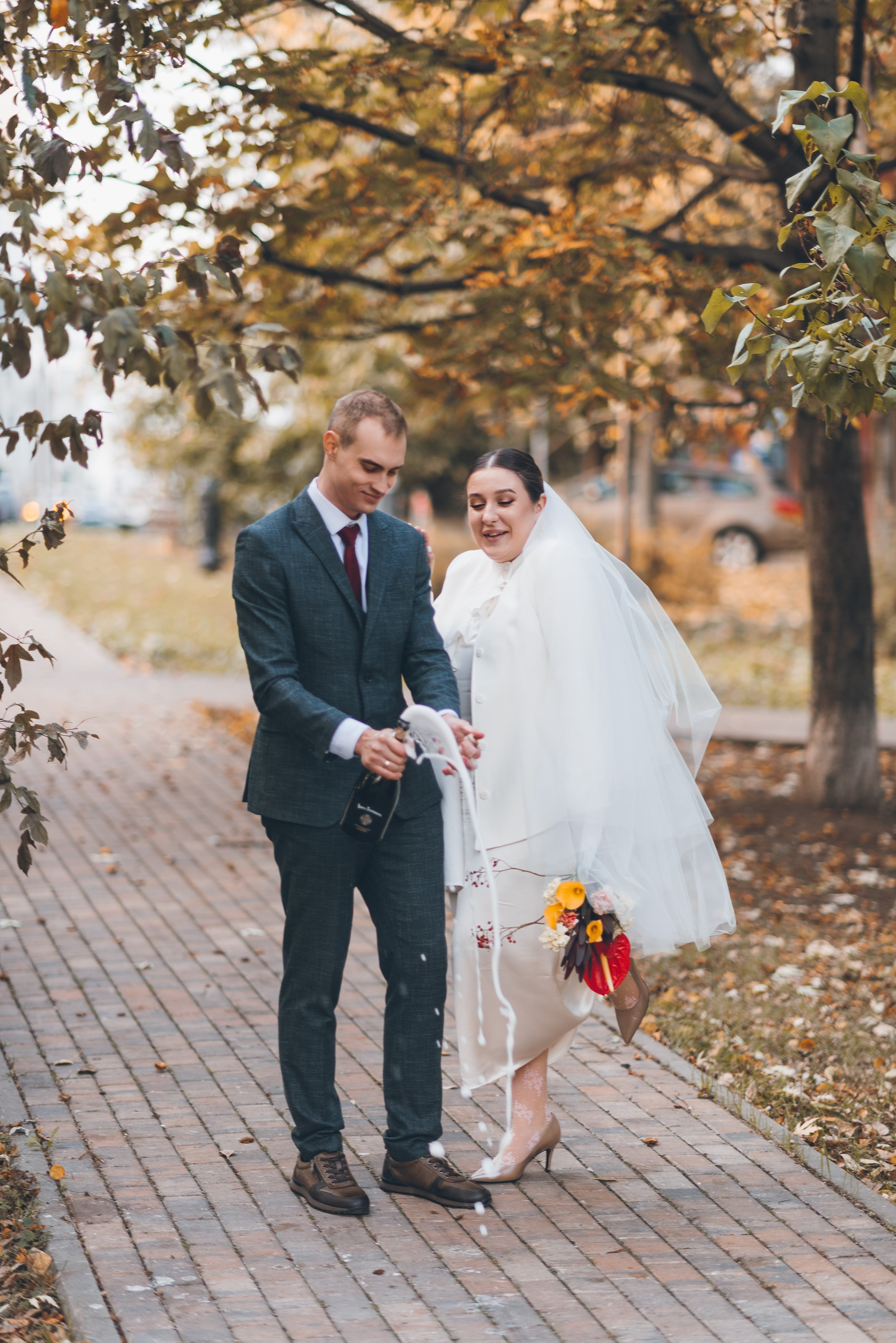 Вадим и Марина. Свадебный фотограф в Москве Лиза Бужинская