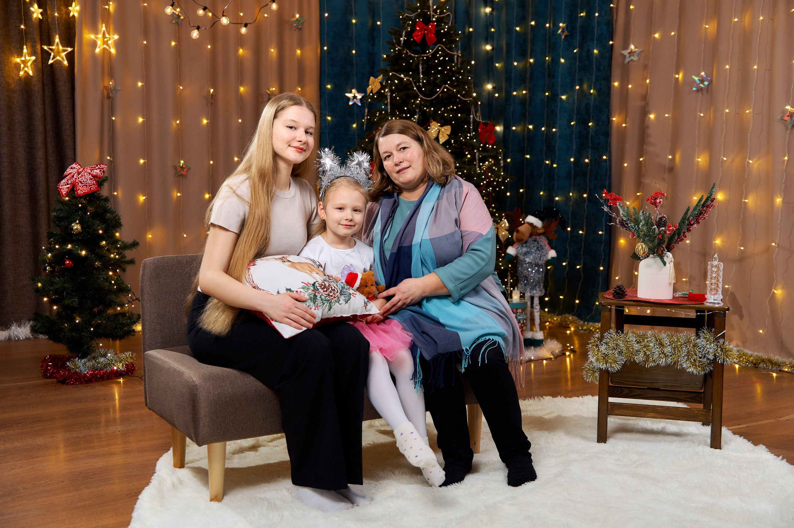 Новогодние фотосессии в студии