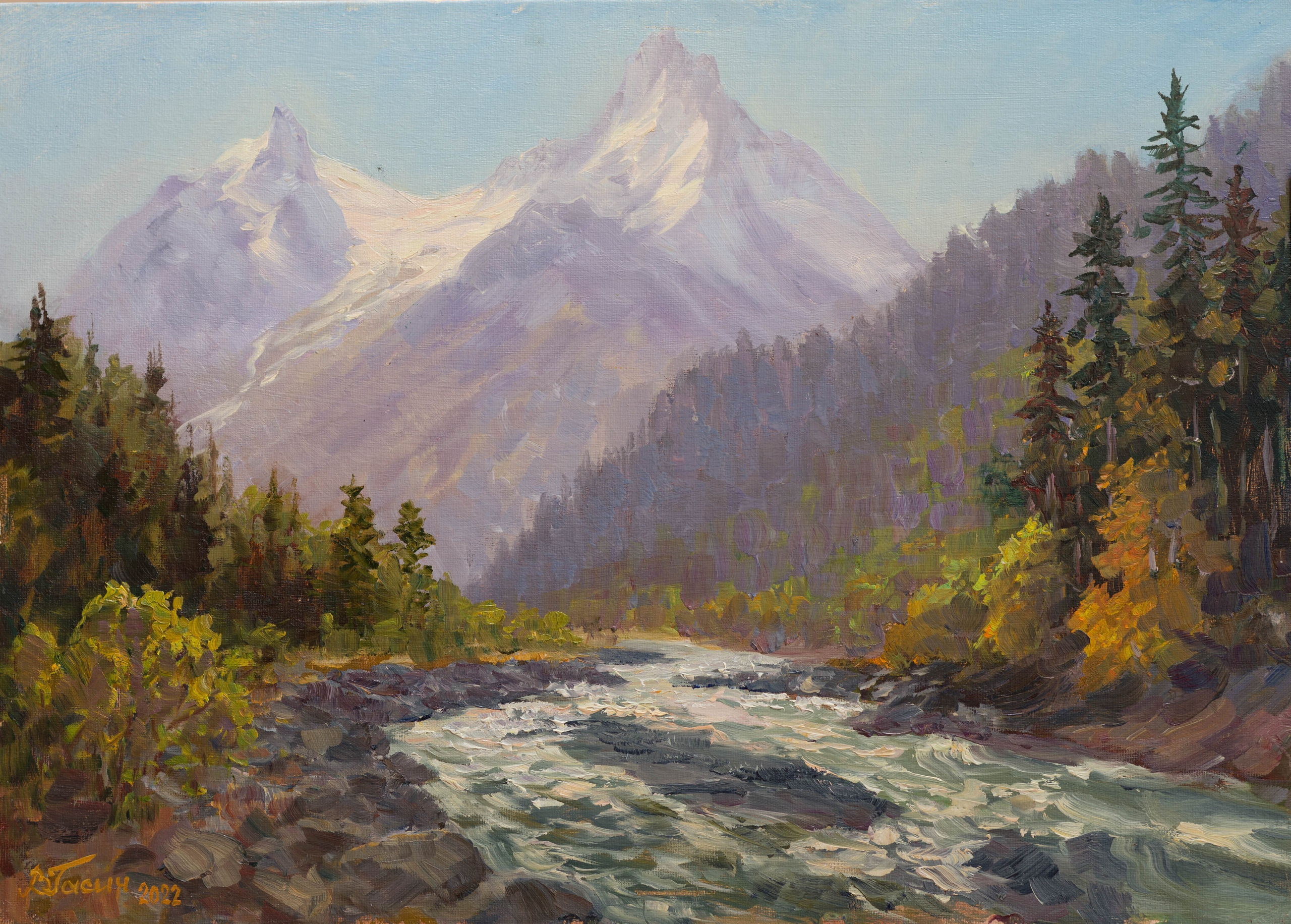 Пленэр / Plein air. Художник Василий Гасич