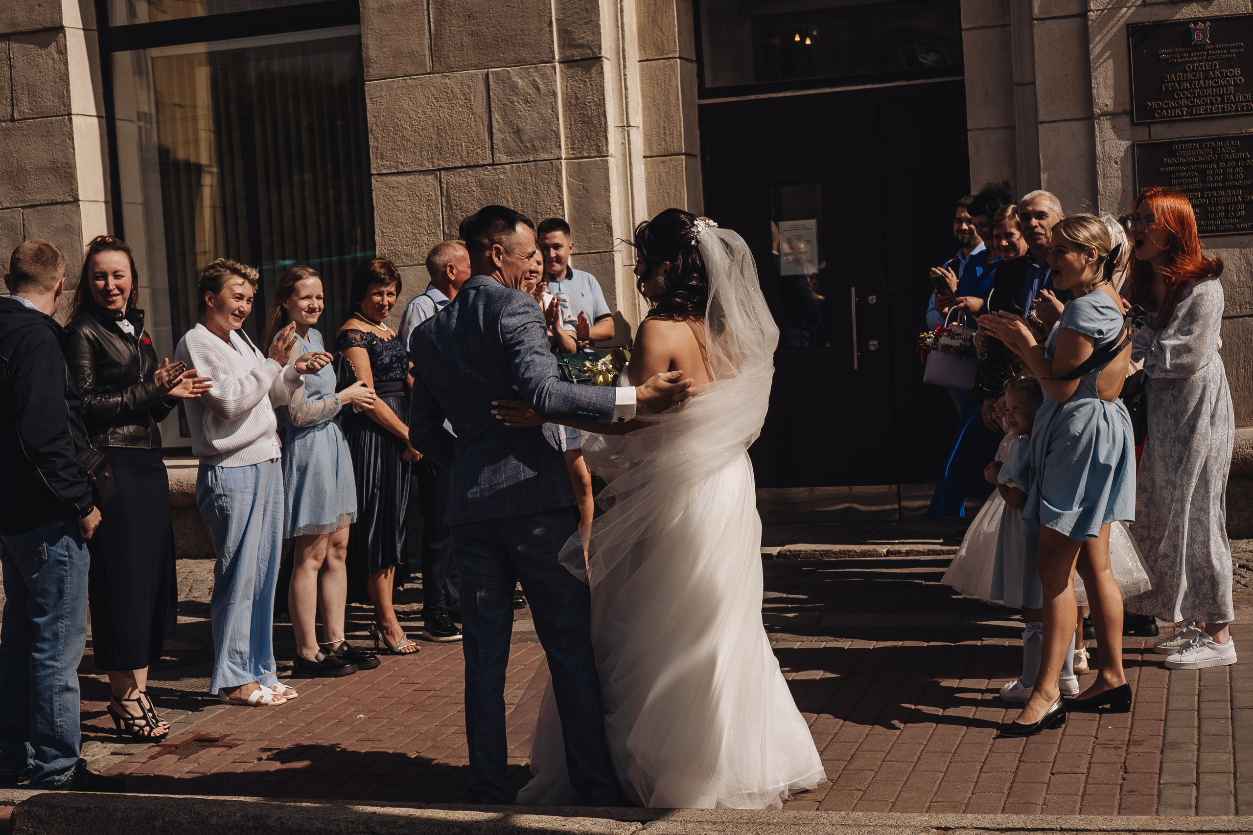 СВАДЕБНАЯ СЬЕМКА В ЗАГСЕ НА МОСКОВСКОМ ПРОСПЕКТЕ. Профессиональный фотограф, Санкт-Петербург — Виктория Богомолова