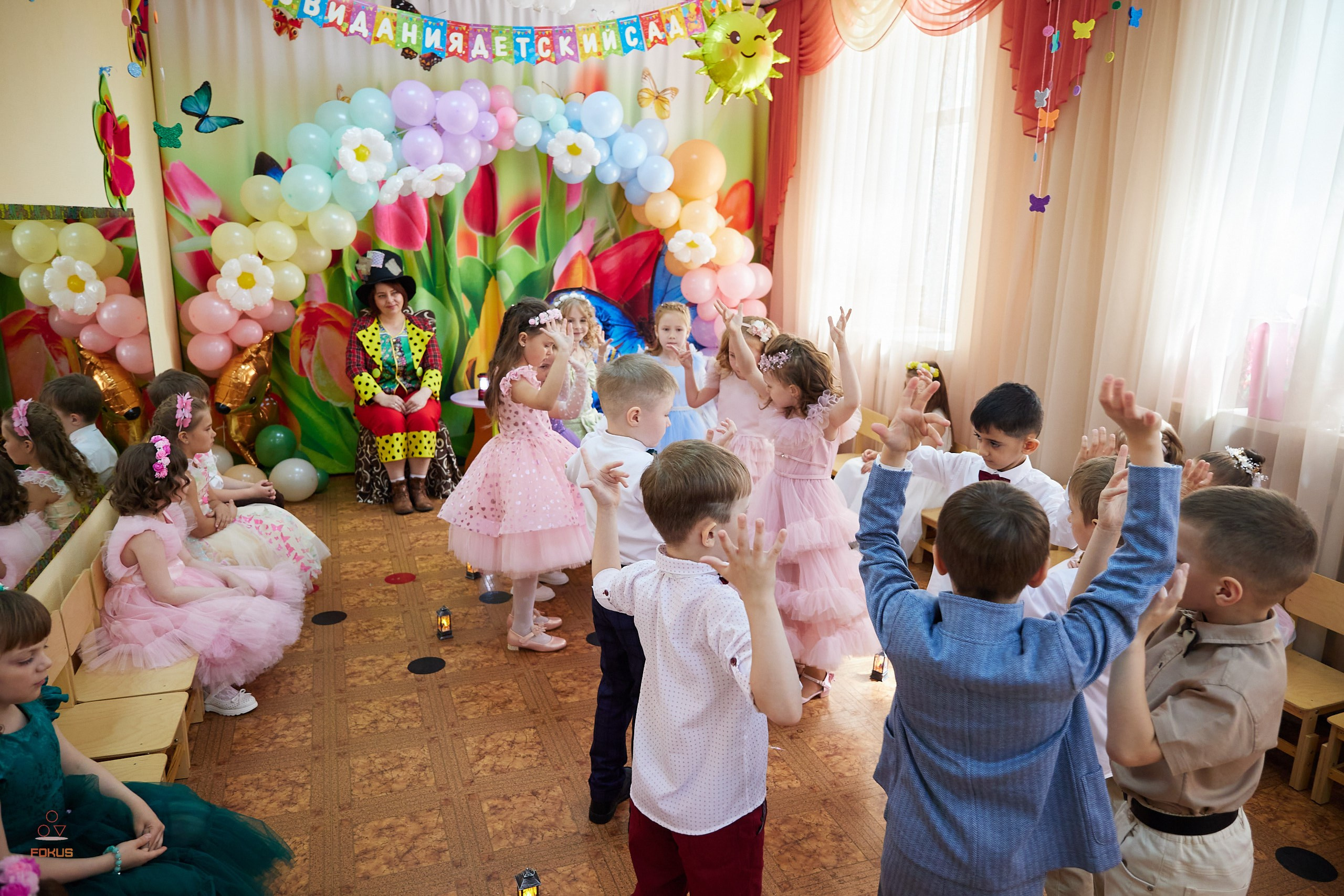 Выпускной детский сад. Спортивный фотограф Некрасов Денис