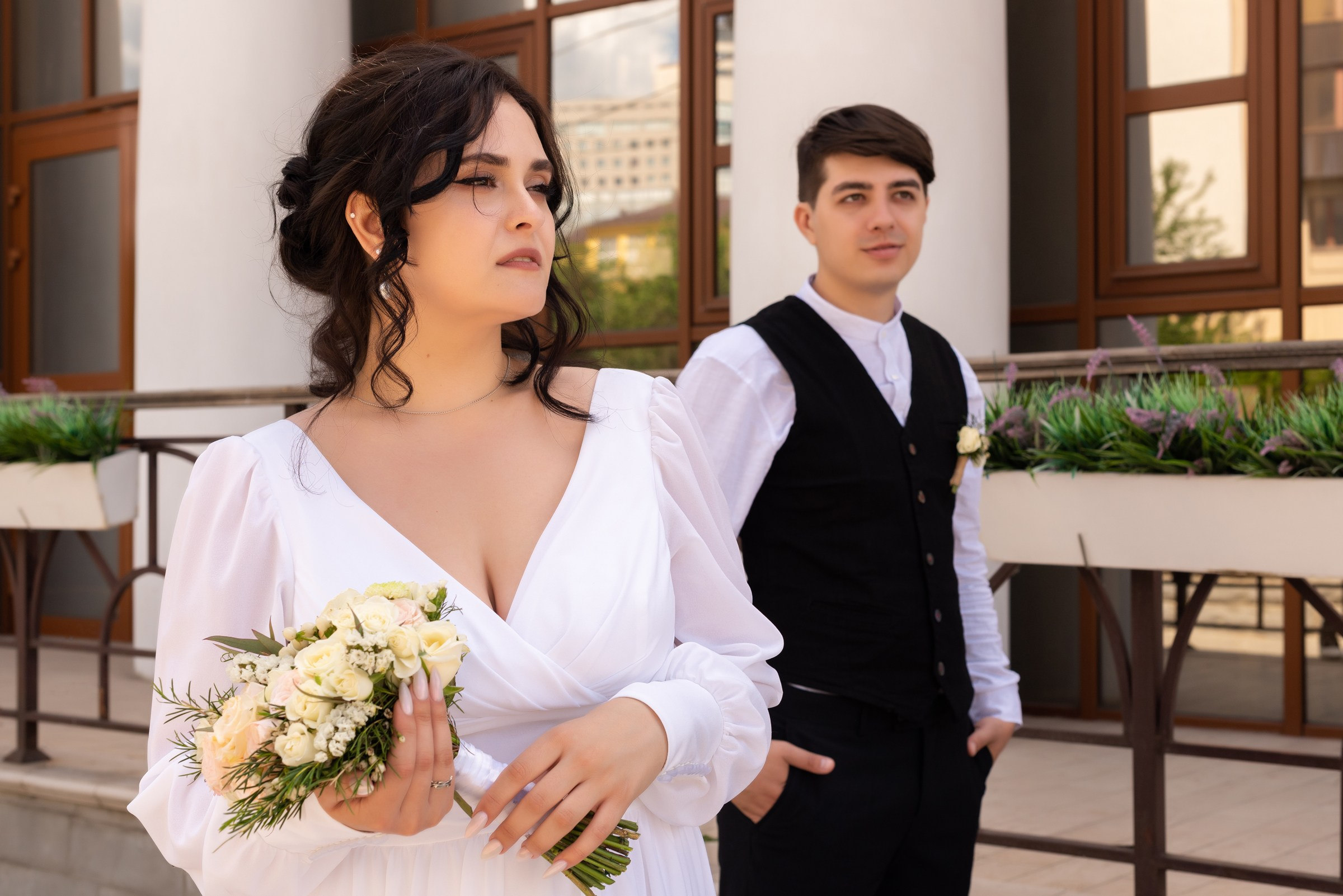 Свадебная прогулка. Свадебный фотограф Волгоград Роман Брызгалин и Натали Никитина