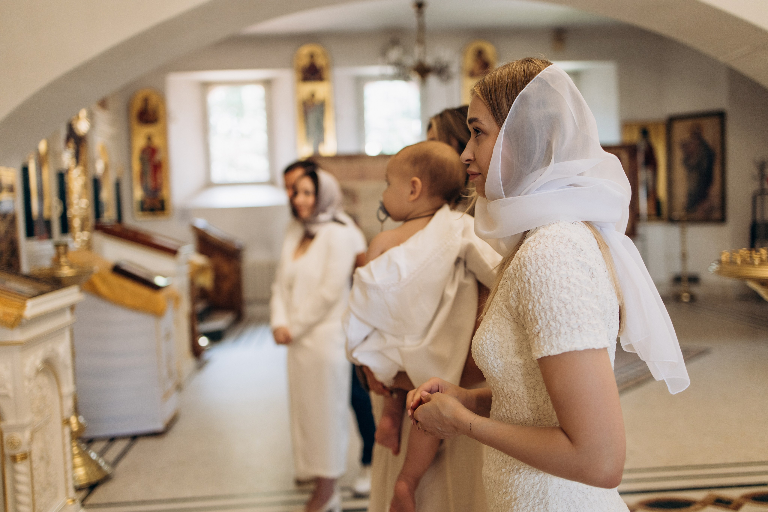Крещение Радмира. Самый теплый фотограф в Краснодаре Рябоконь Ксения