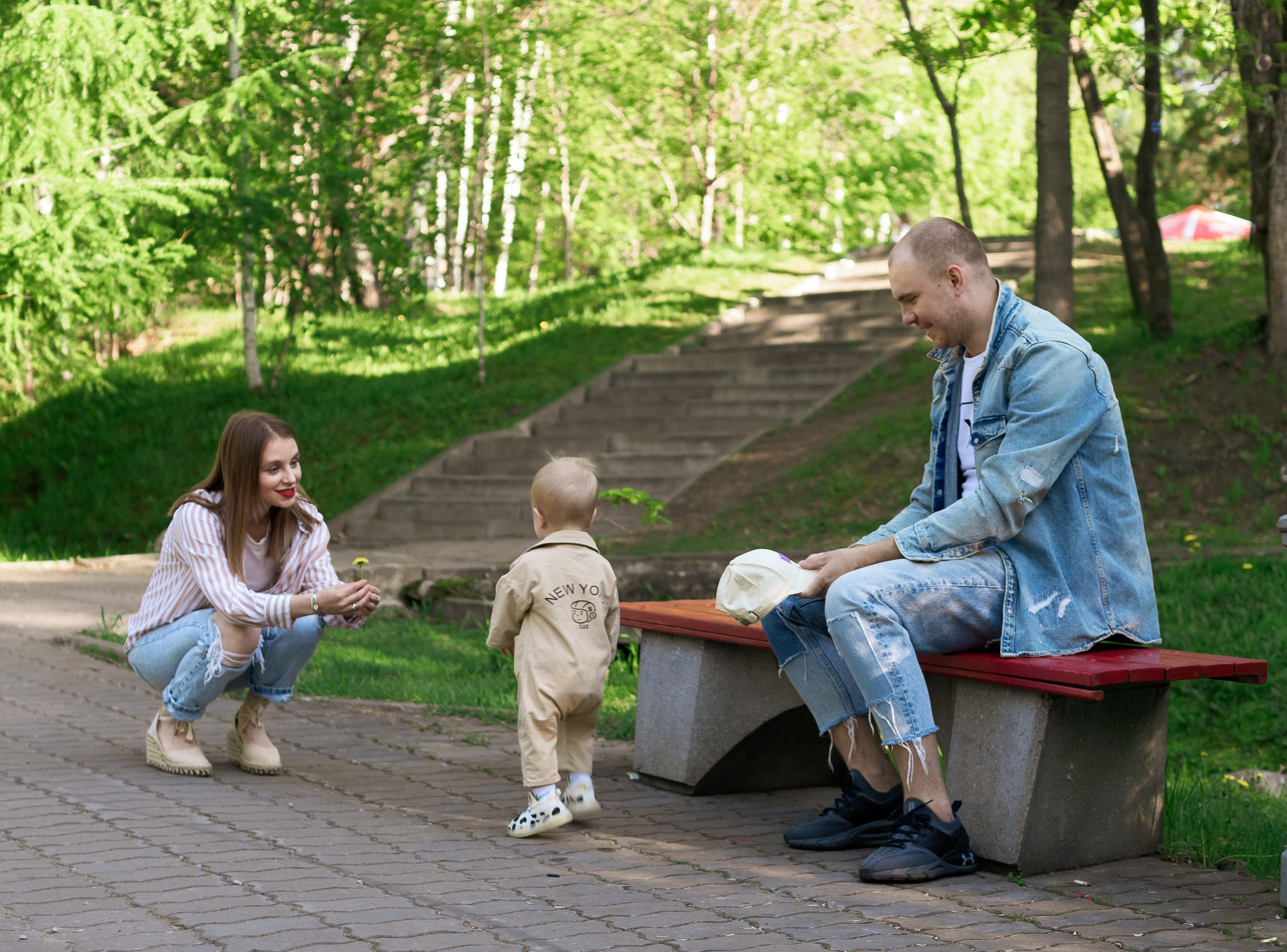 Семейная прогулка в парке «Северный». Семейный и детский фотограф в Хабаровске Алевтина Проскурякова