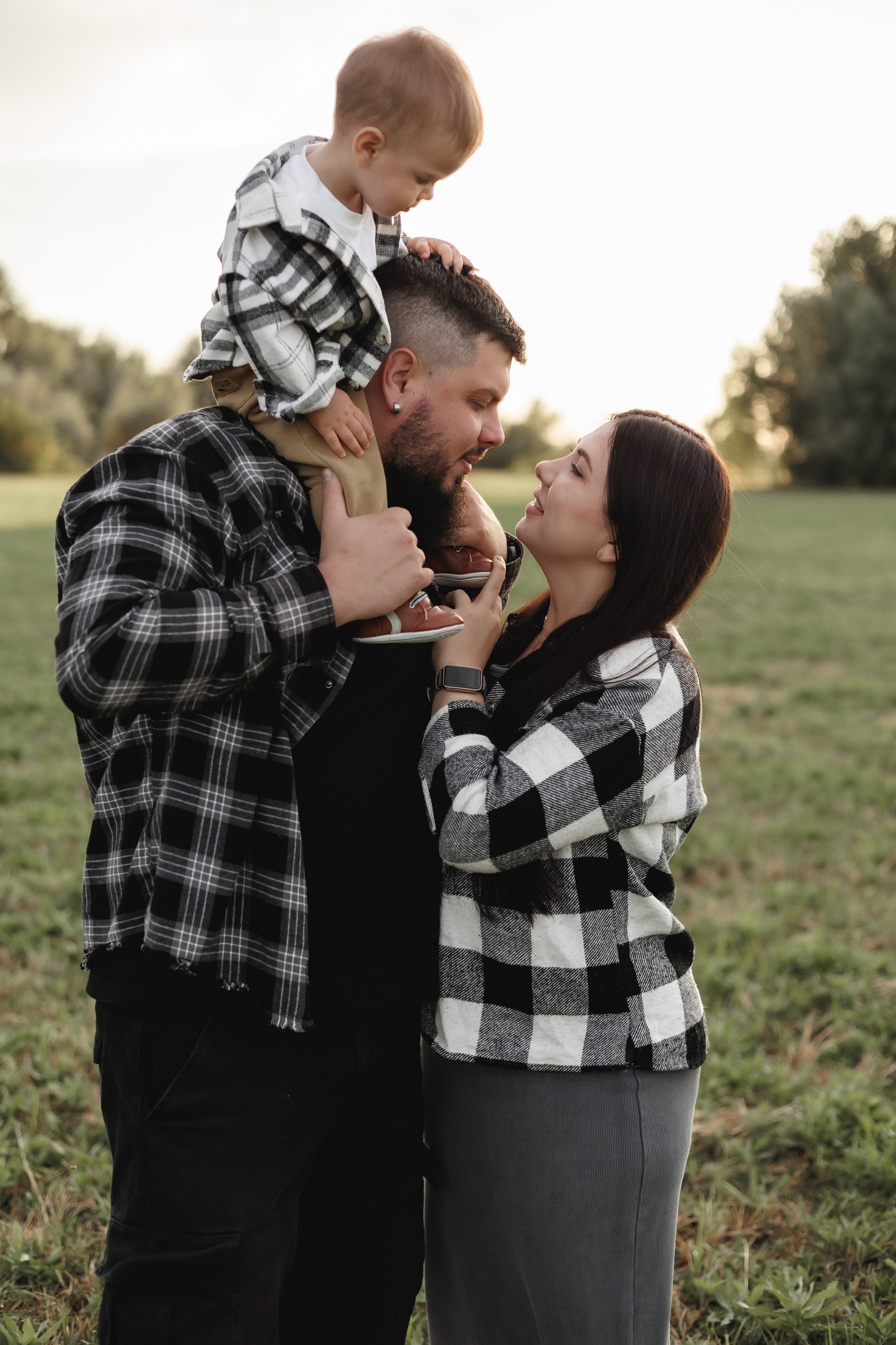 Яна, Игорь и Никитка. Фотограф в Волгограде — Александра Искандерова