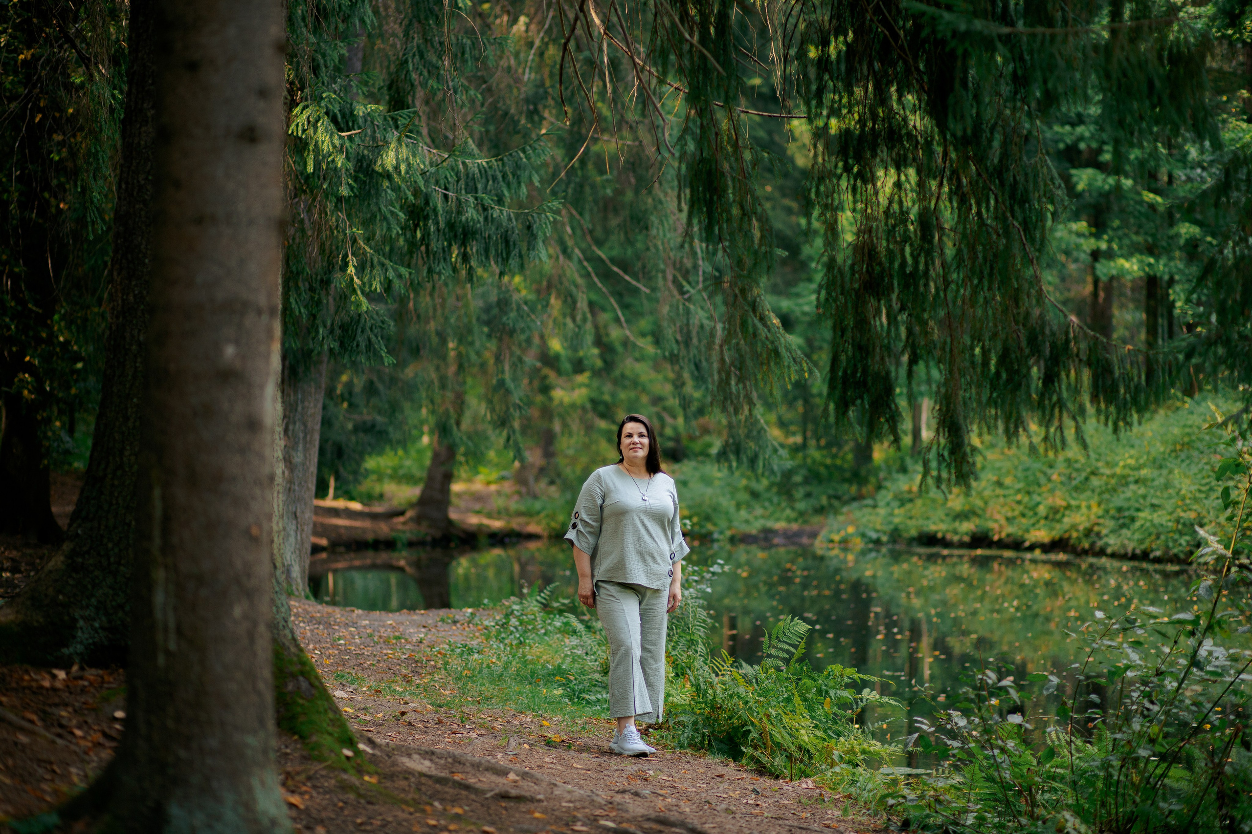 Семейная фотосессия в Шуваловском парке. Фотограф в Санкт-Петербурге, Анна Скворцова