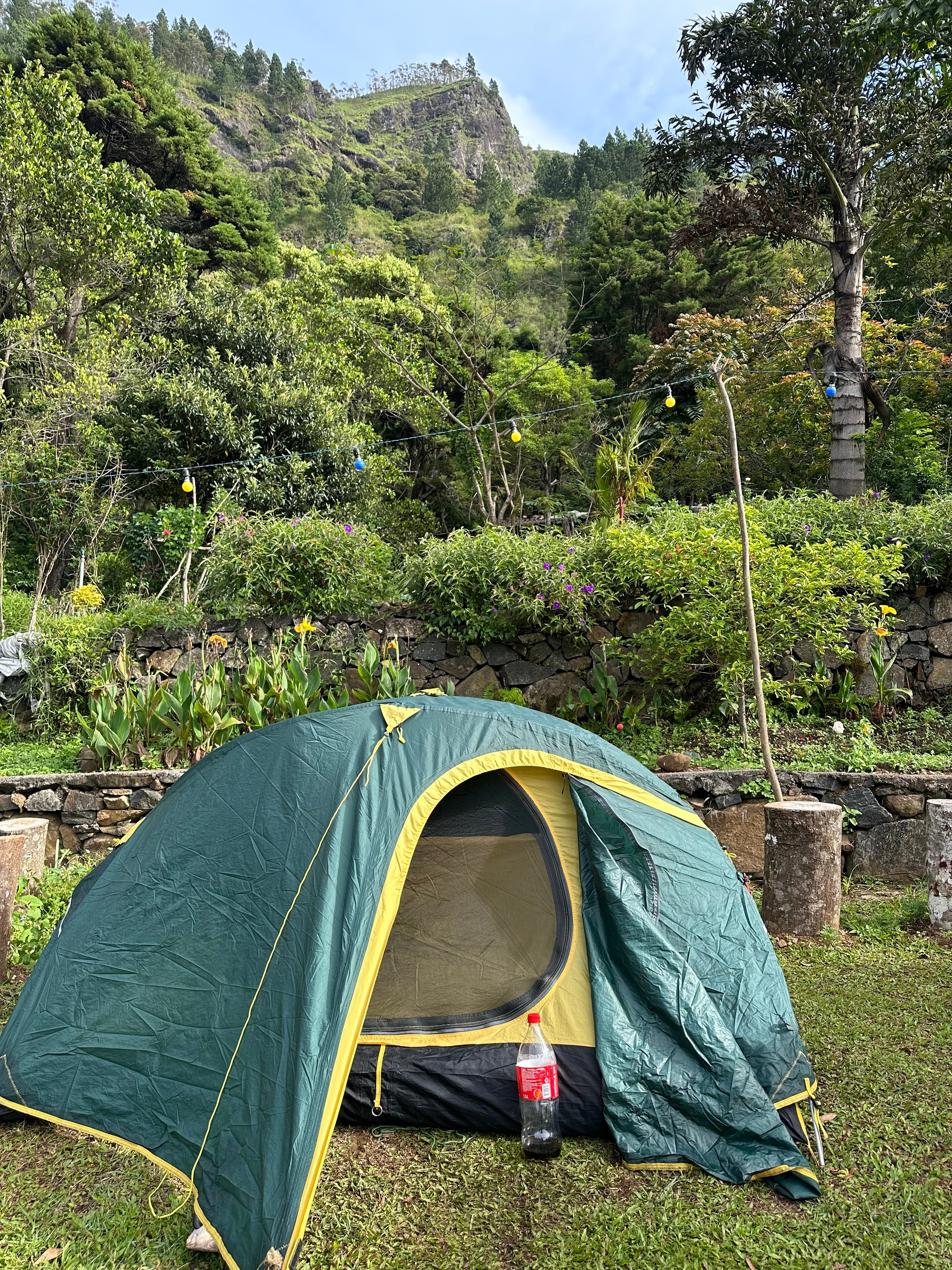 camping trip to Bambarakanda