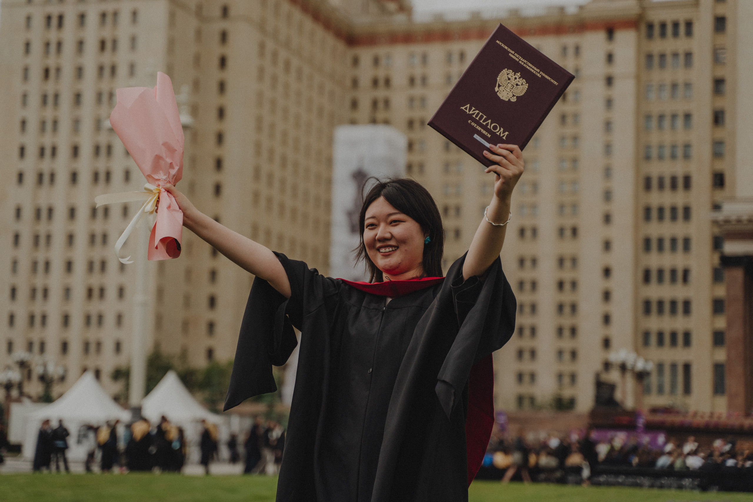 Выпускной МГУ. Портретный фотограф в Москве Эмиль Халиков