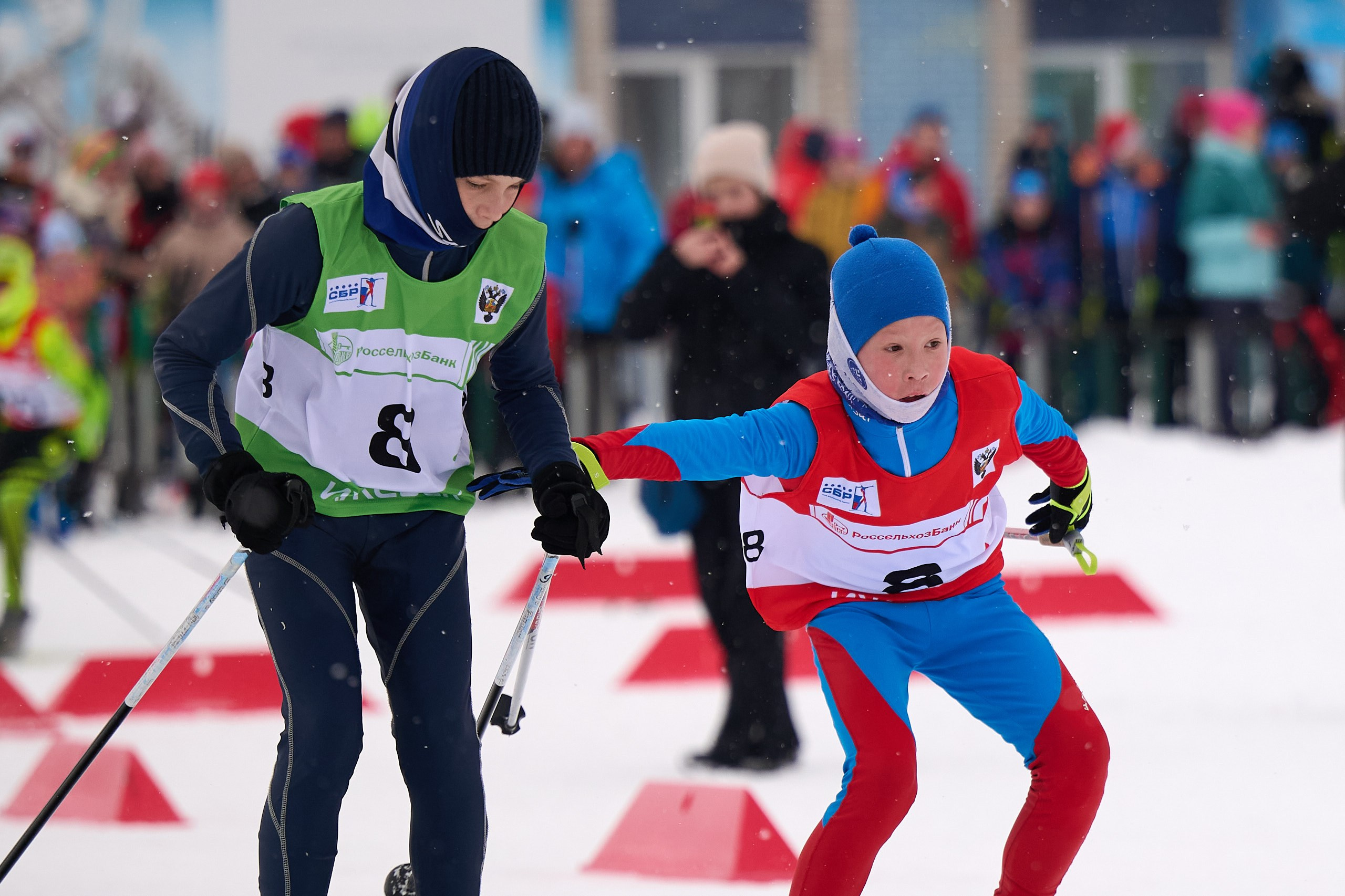 Всероссийские соревнования по лыжным гонкам «Пионерская правда». Ижевс. Спортивный репортажный фотограф в Ижевске Сергей Мерзляков