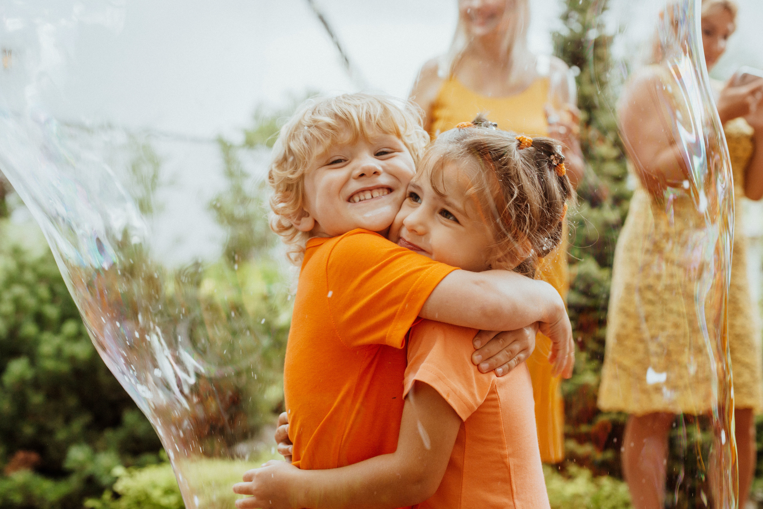 Оранжевое День рождения Мирона. Семейный и детский фотограф в Москве Олеся Сухова