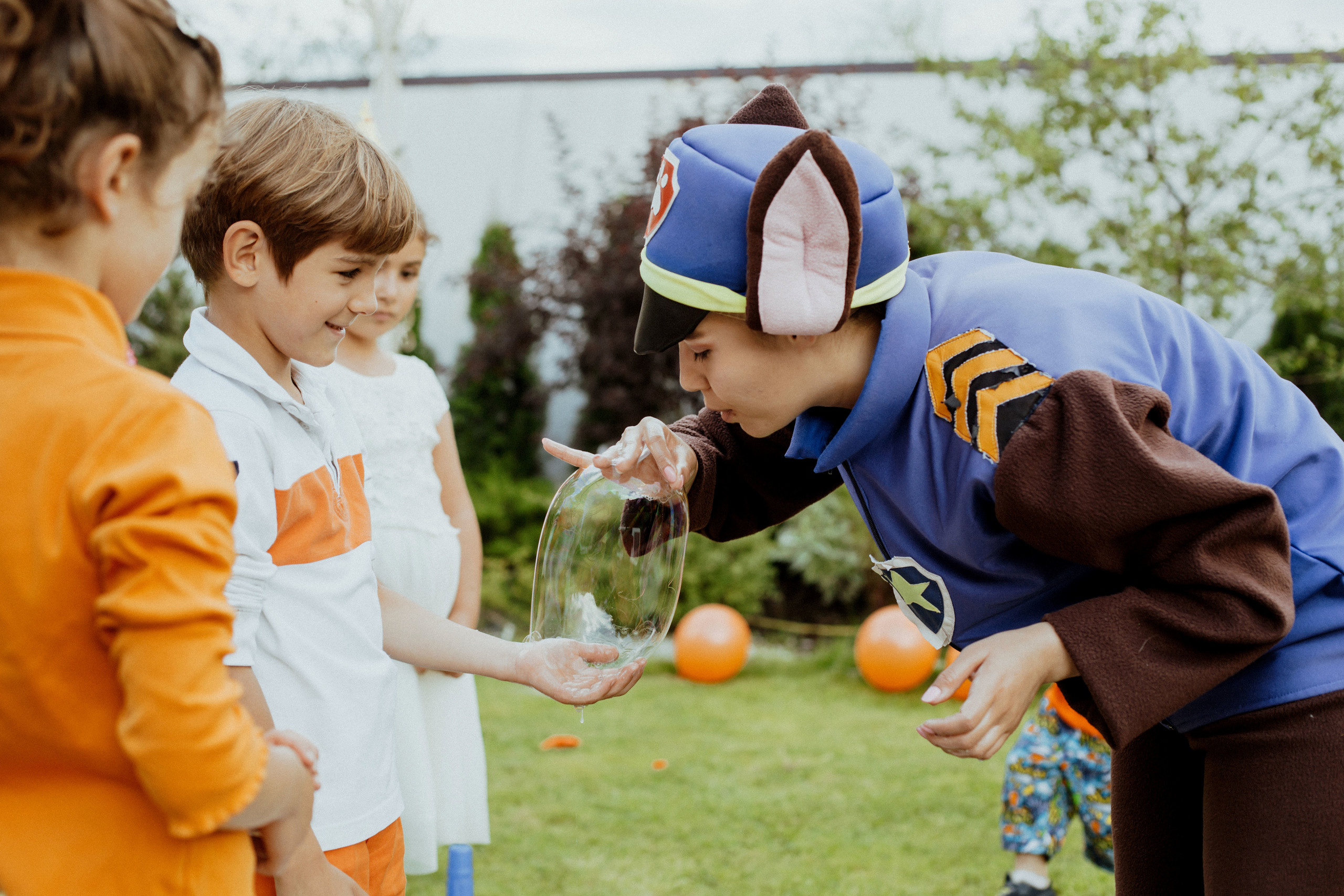 Оранжевое День рождения Мирона. Семейный и детский фотограф в Москве Олеся Сухова