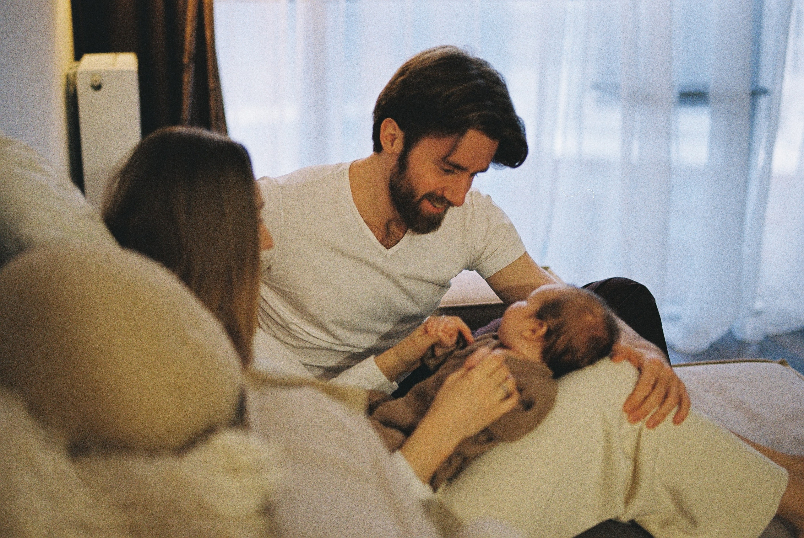 Олеся, Андрей и их сын (35 мм). Фотограф в Екатеринбурге и Москве, Анна