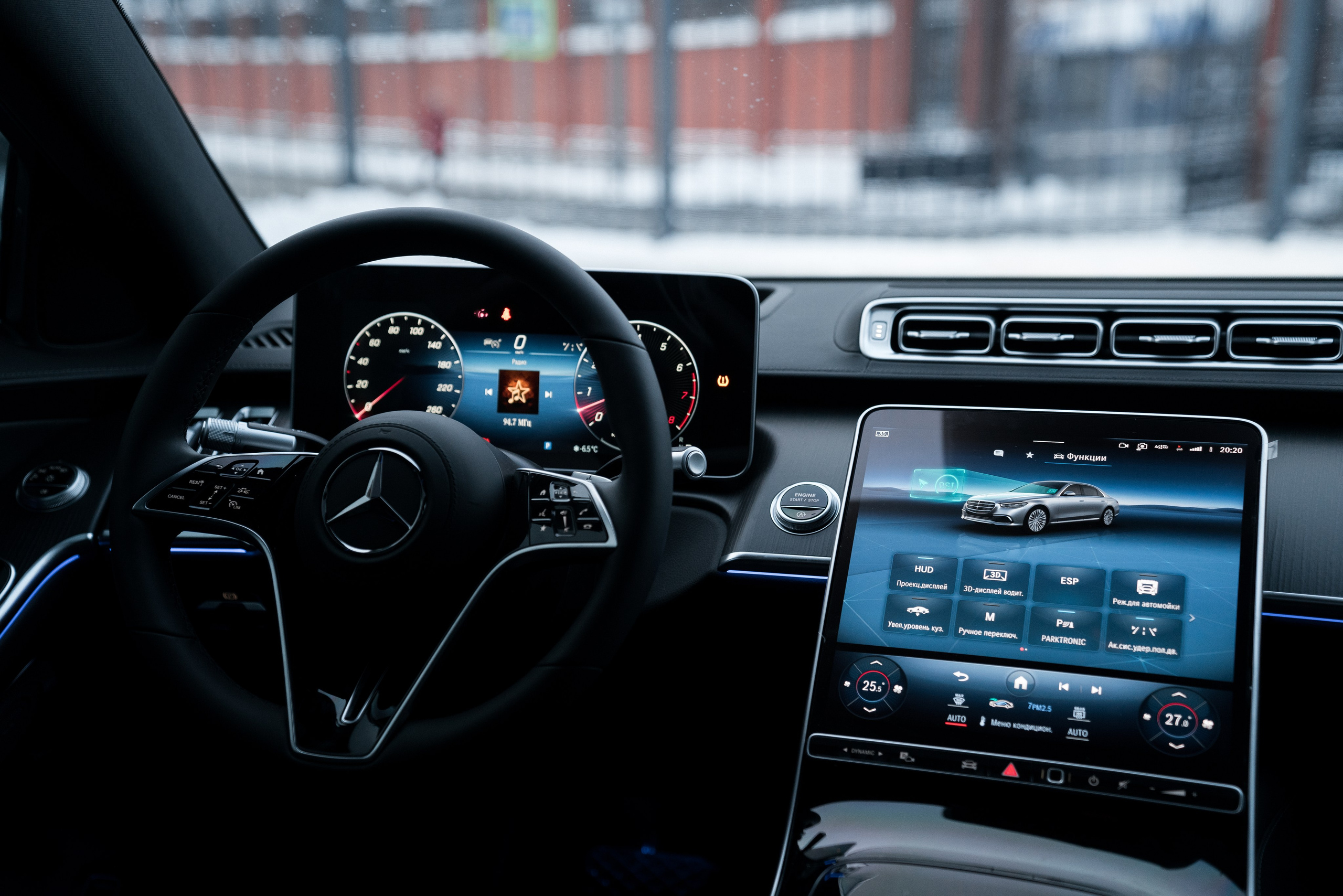 Mercedes-Benz S450. Идеальные портреты для соцсетей — Фотограф Ленар