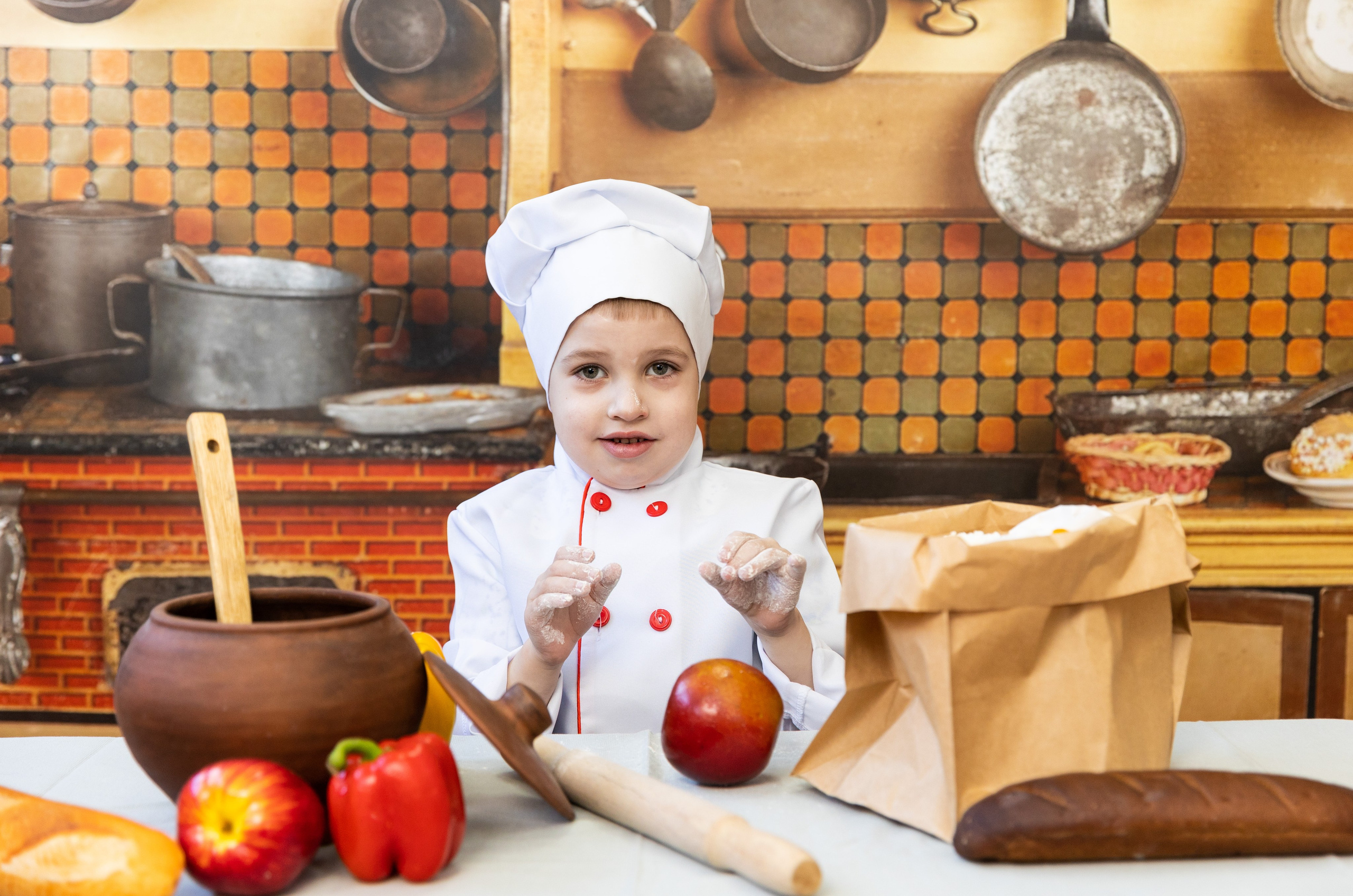 Тематическая «Поварята». Семейный, детский, школьный фотограф в Благовещенске Яна Белоусова
