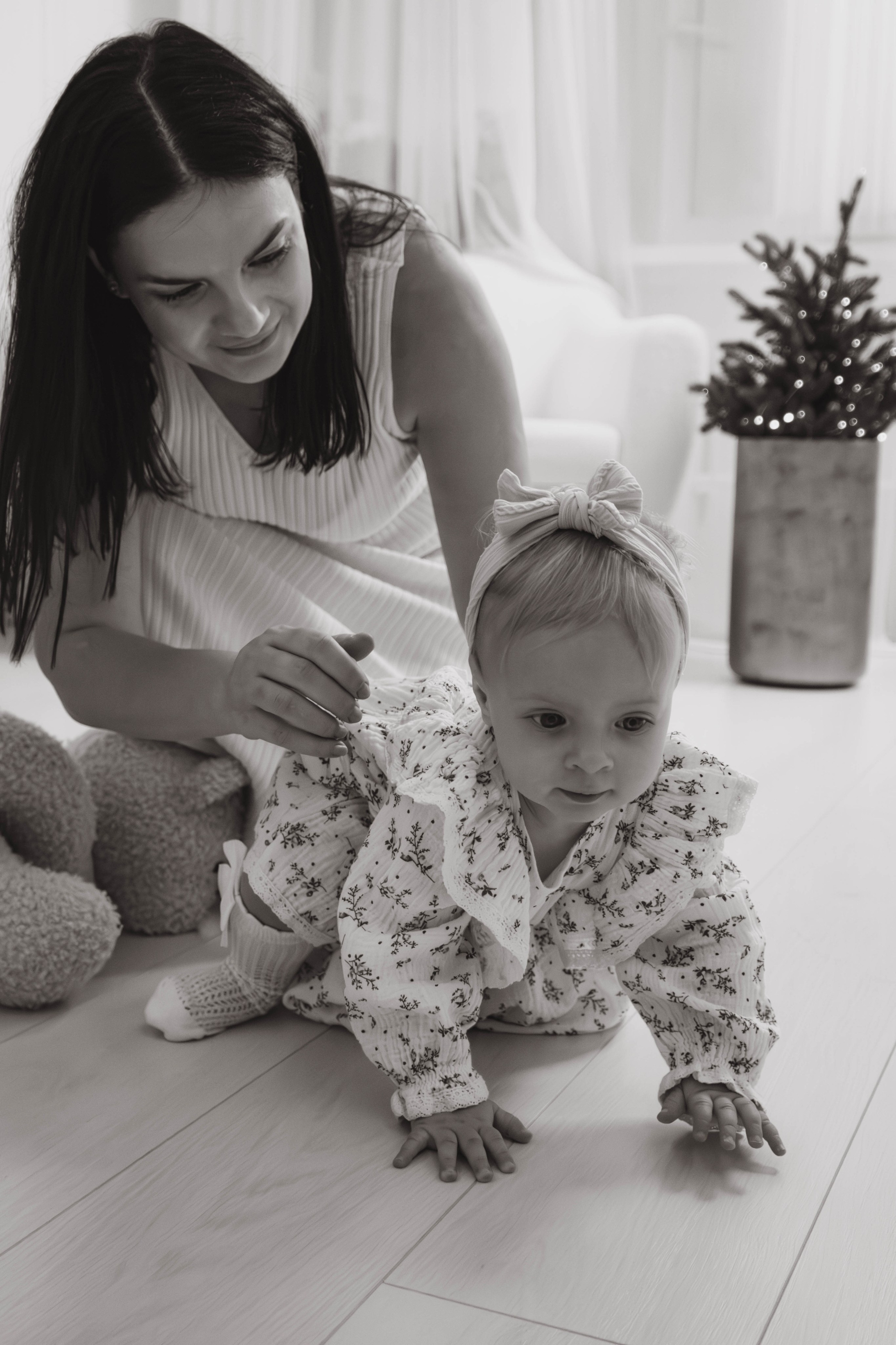 Съемка на годик малышки. Студия «LuLu». Фотограф Москва Валерия Веденина