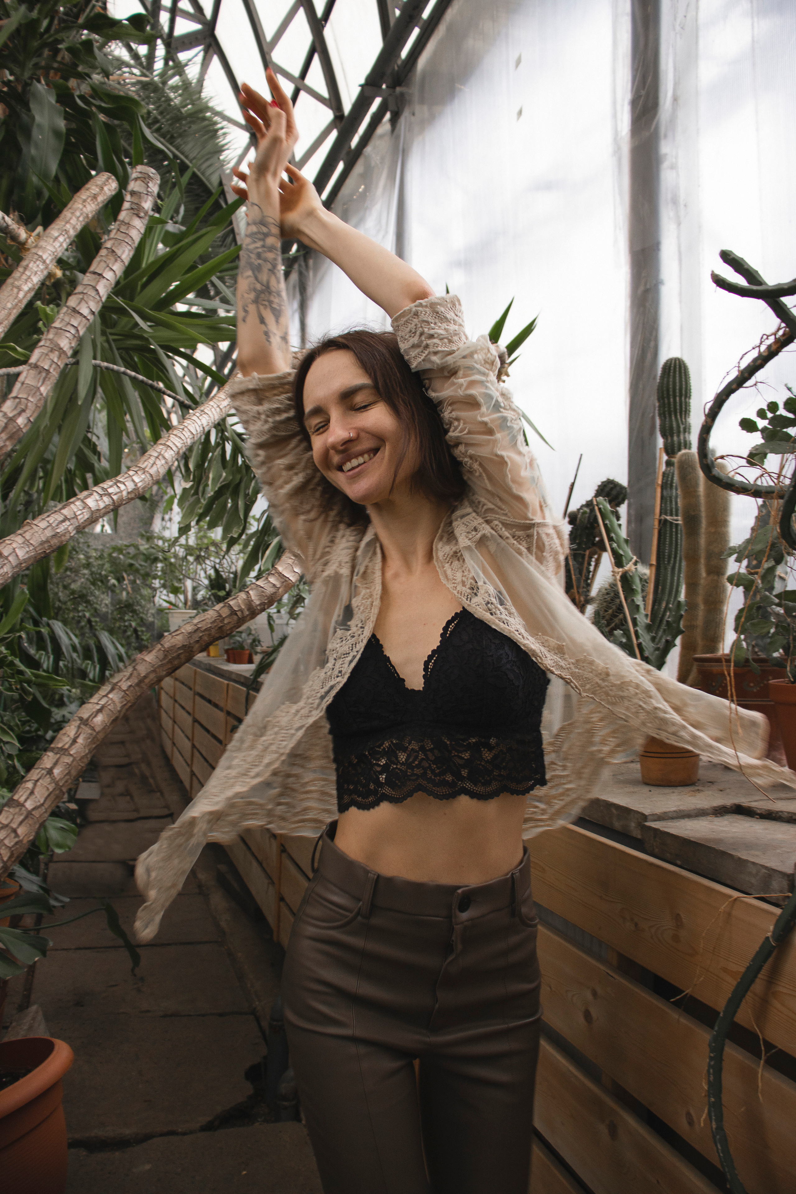 Оранжерея Таврического сада Катя. Фотограф | Ретушер | Катя Костичева