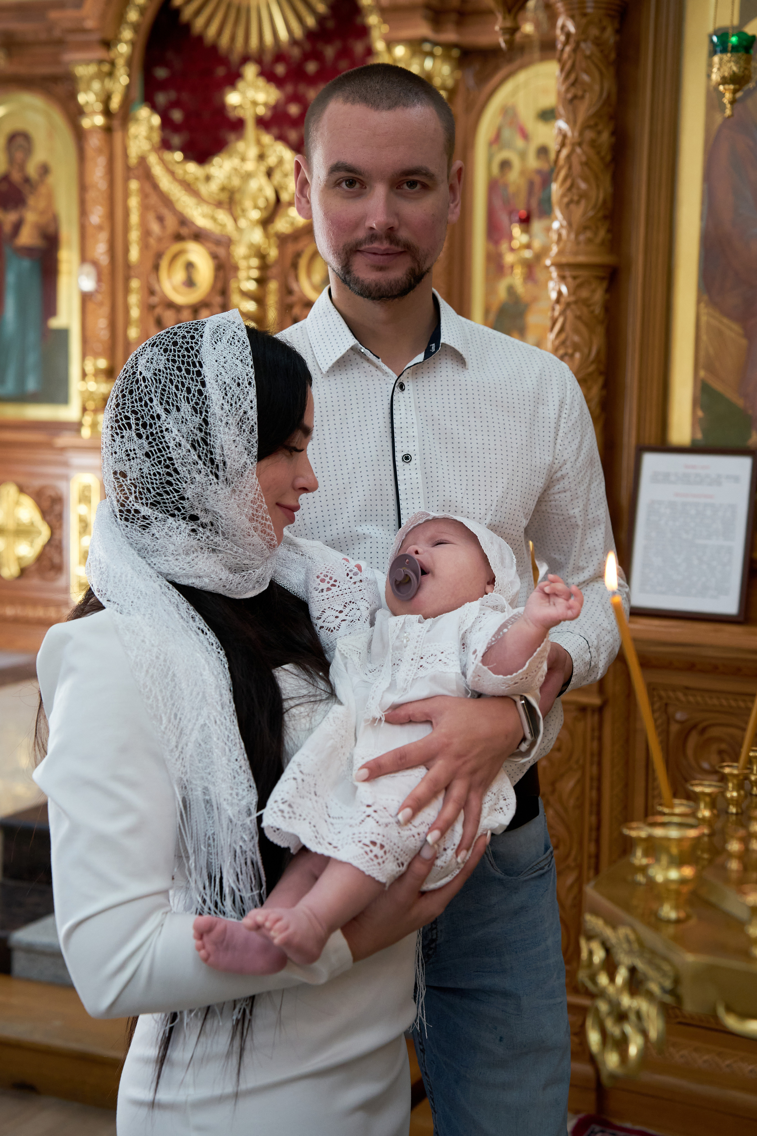 Крещение Дарьи. Свадебный и семейный фотограф в Воронеже