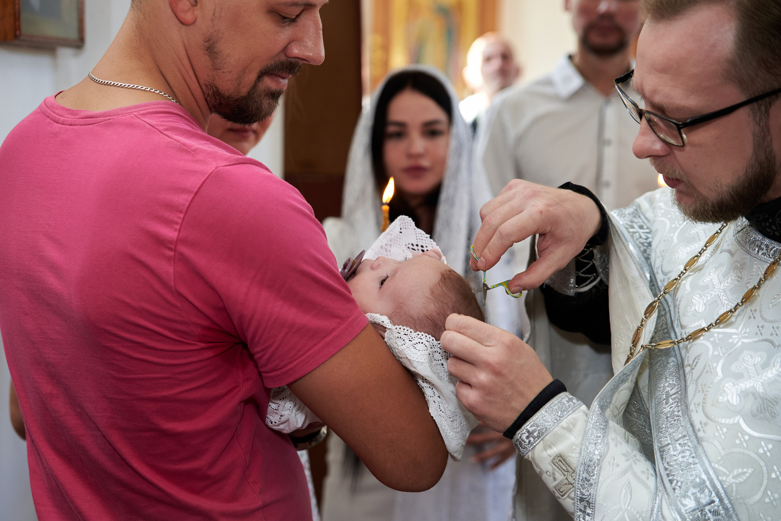Крещение Дарьи. Свадебный и семейный фотограф в Воронеже