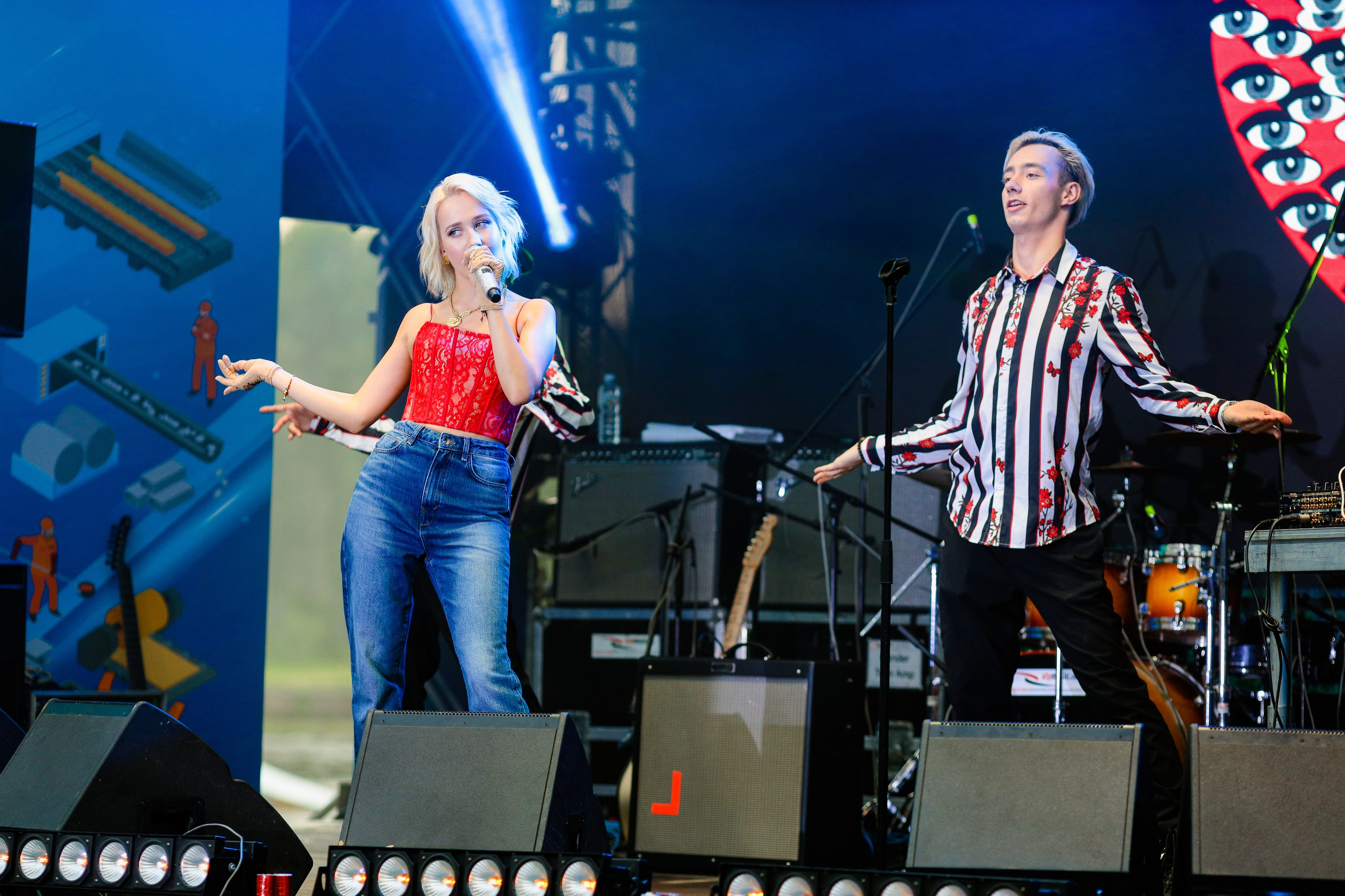 Backstage Чиж и Клава Кока. Фотограф Юрий Клим | Москва