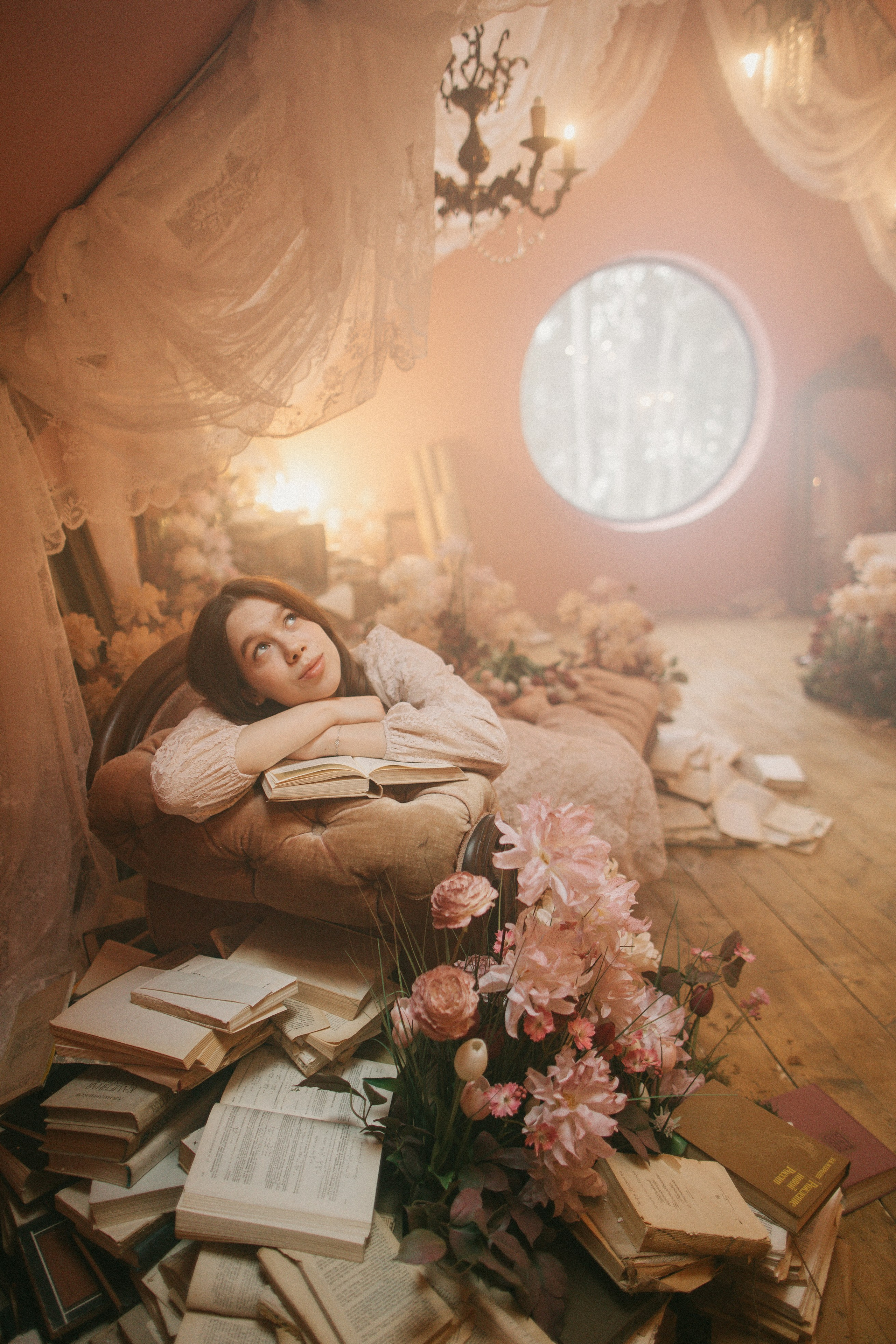 Женский портрет. Фотограф Валентина Волкова. Москва, Апрелевка, Переделкино