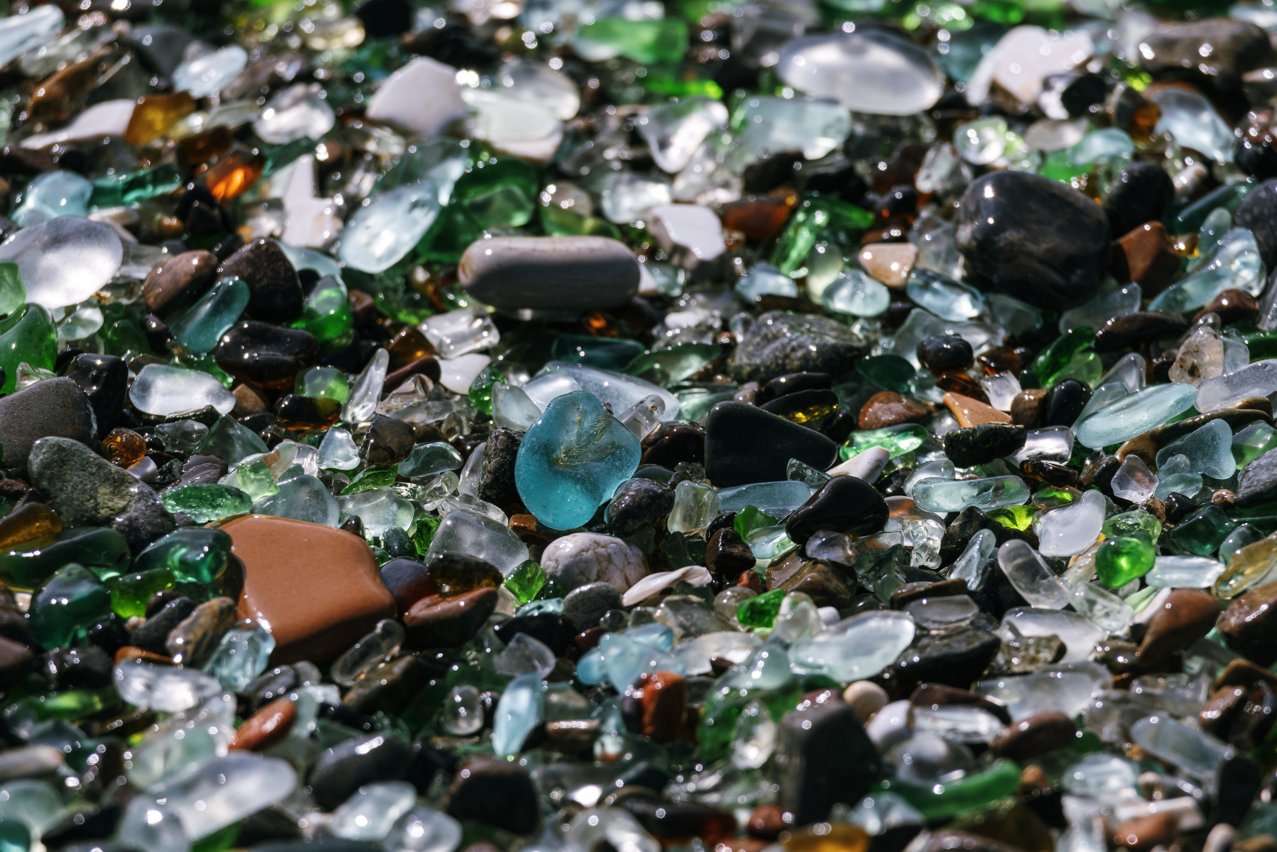 Стеклянный пляж в Приморском крае - примеры фотографий и личное мнение о локации