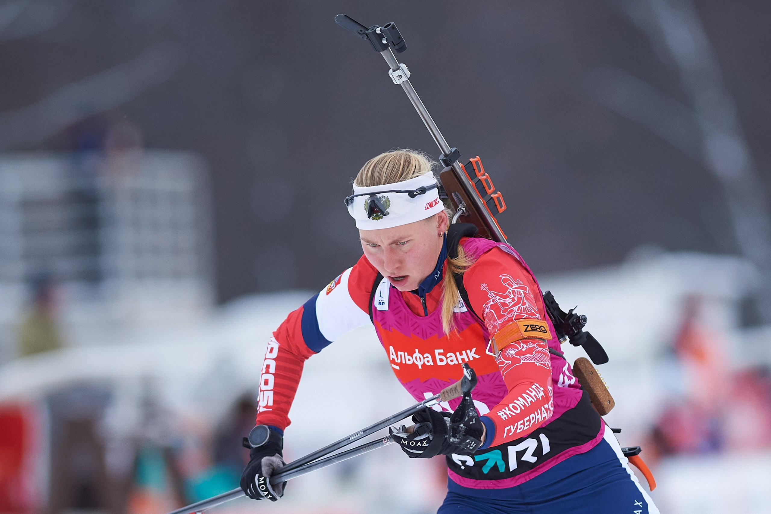 Биатлон. Чемпионат России — 2024/2025, 3-й этап, Ижевск. Ижевская винтовка. Спортивный репортажный фотограф в Ижевске Сергей Мерзляков